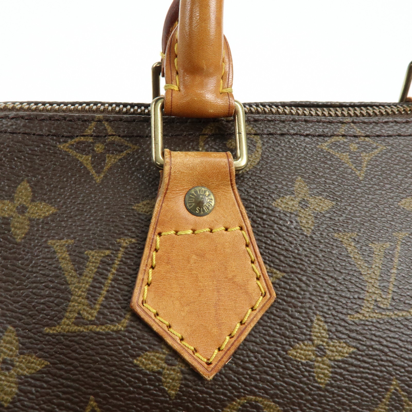 Louis Vuitton Monogram Speedy 25 Boston Bag Hand Bag Brown M41528