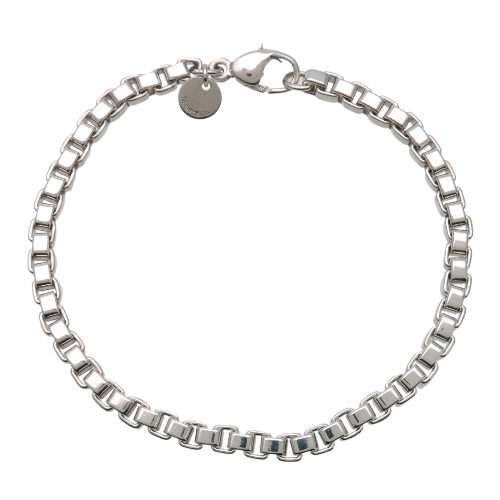 Tiffany&Co. Venetian Link Bracelet SV925 Silver