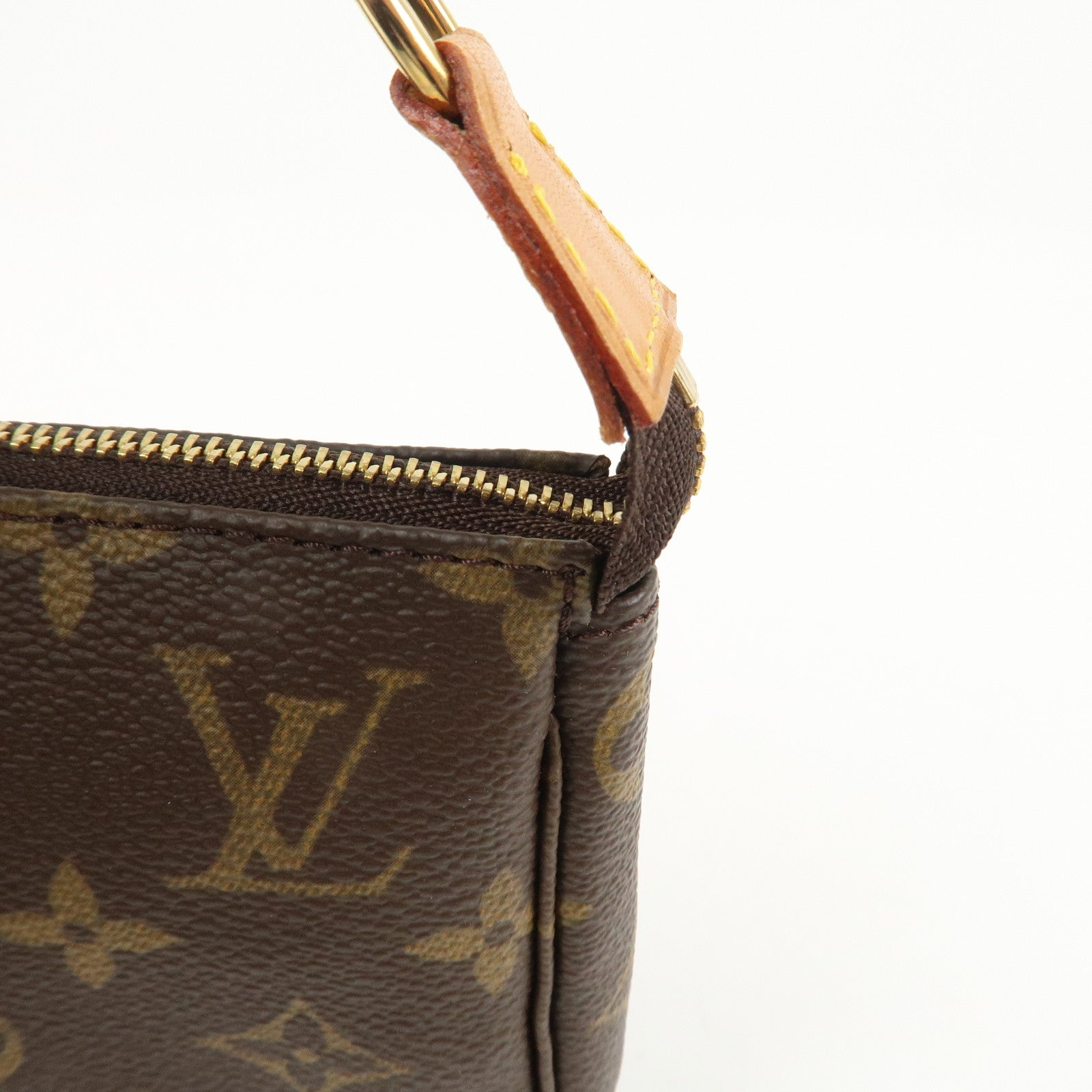 Louis Vuitton Monogram Pochette Accessoires Pouch Hand Bag M51980