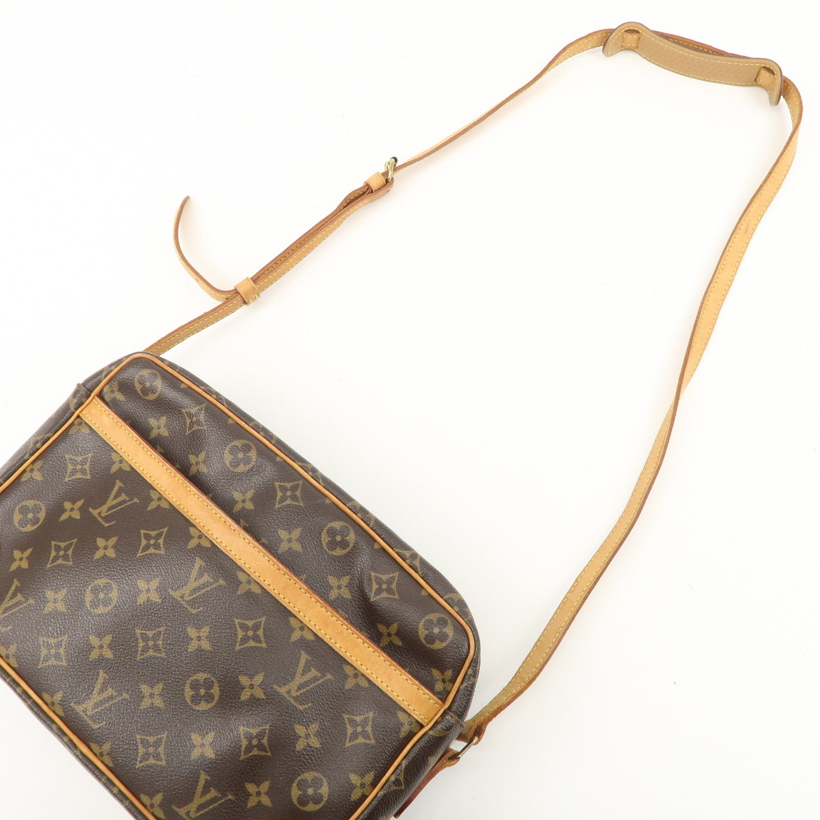 Louis Vuitton Monogram Trocadero 27 Shoulder Bag Brown M51274 Used