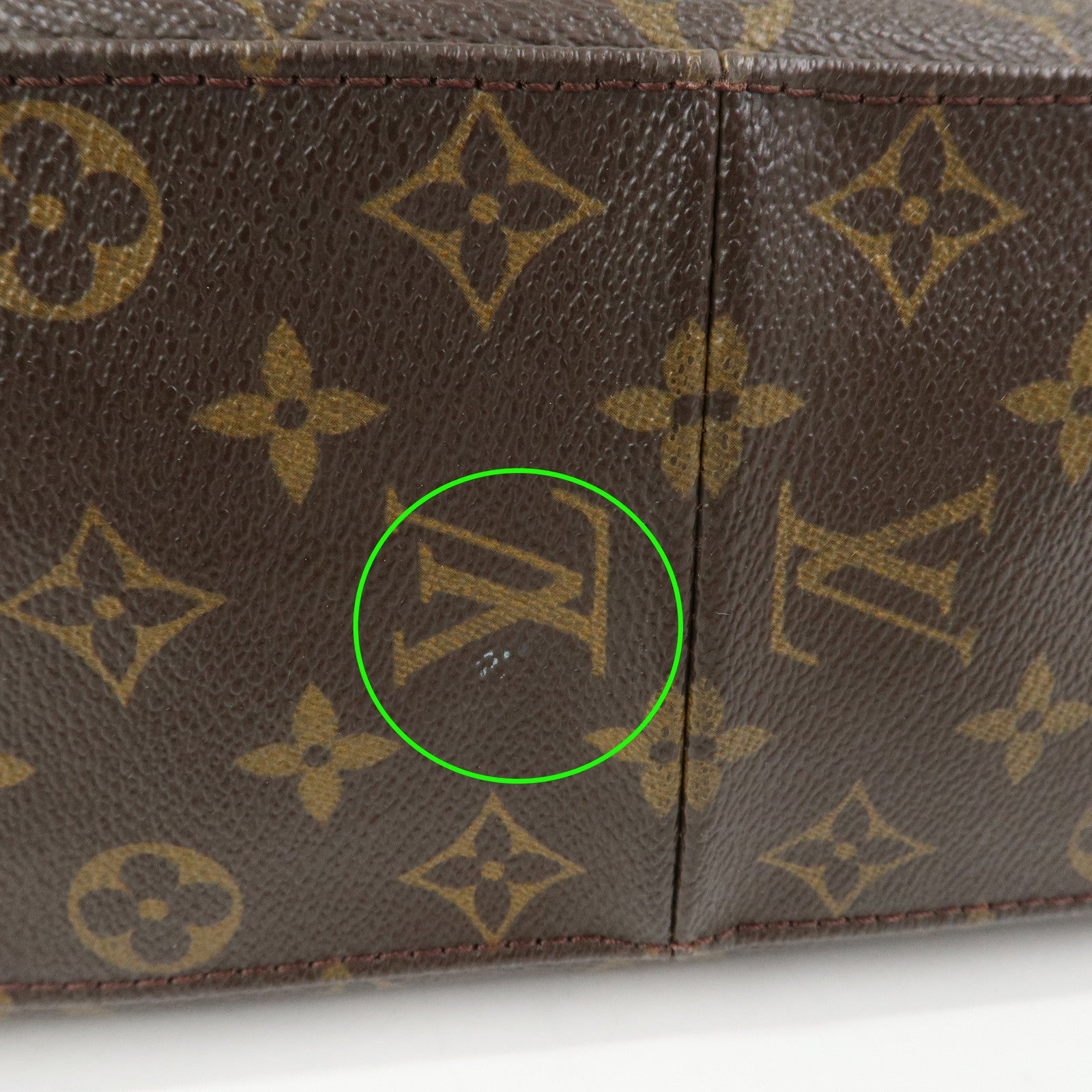 Louis Vuitton Monogram Looping GM Shoulder Bag Bown M51145