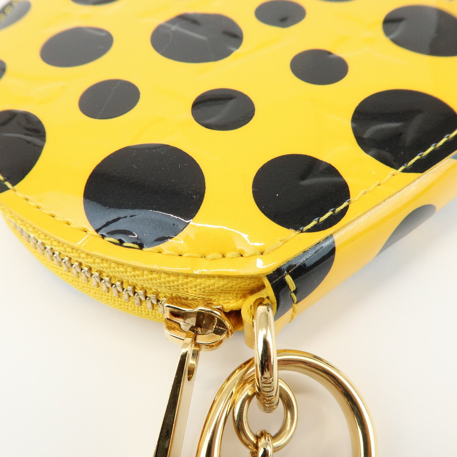 Louis Vuitton Vernis Yayoi Kusama Porte Monnaie Chapeau Coin M91569