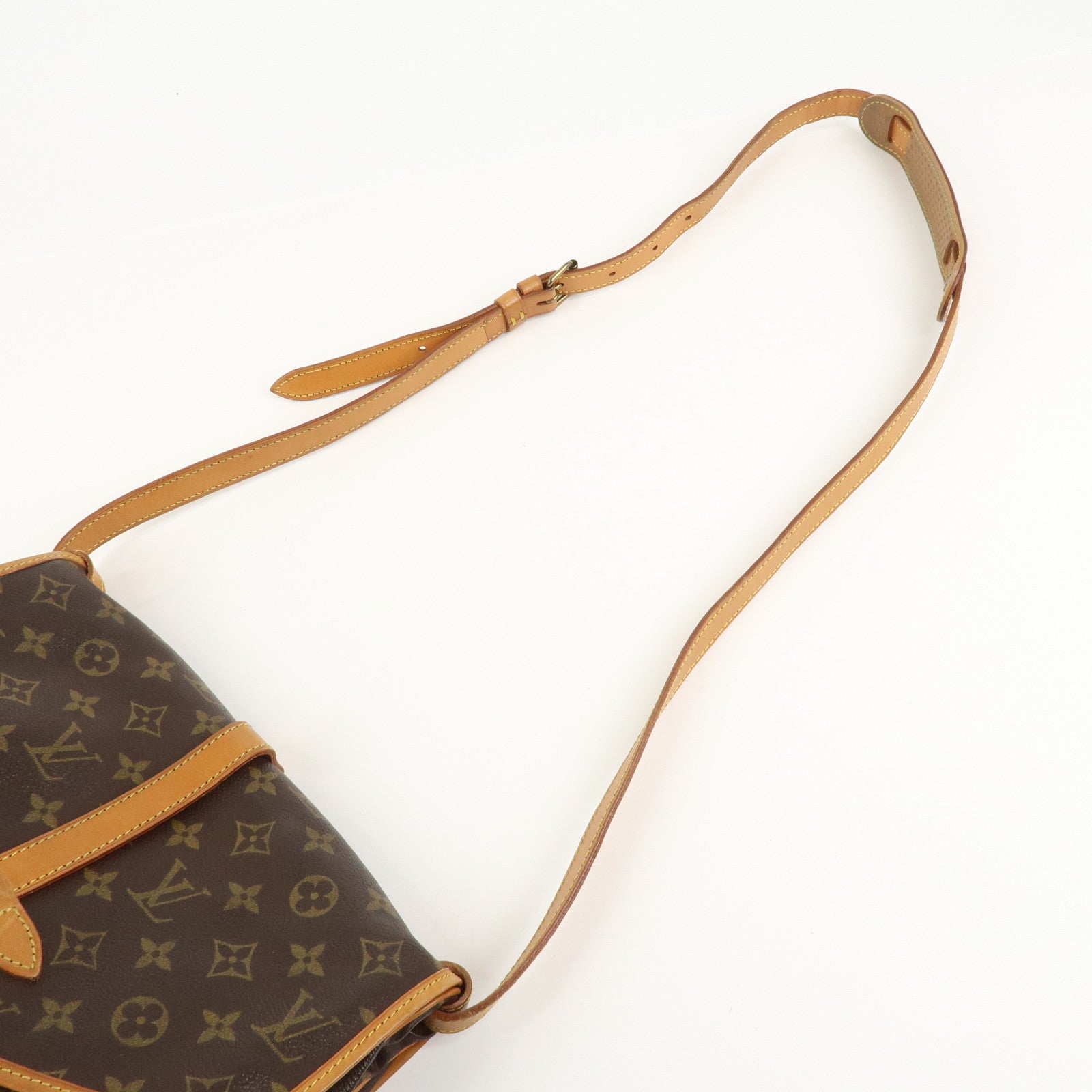 Louis Vuitton Monogram Saumur 30 Shoulder Bag Brown M42256