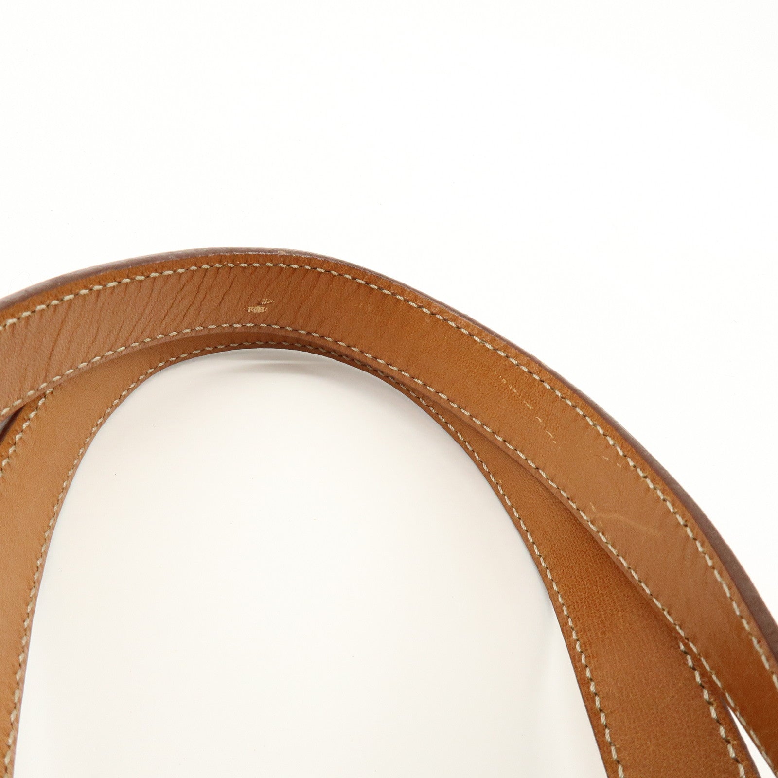 CELINE Macadam PVC Leather Shoulder Bag Hand Bag Brown