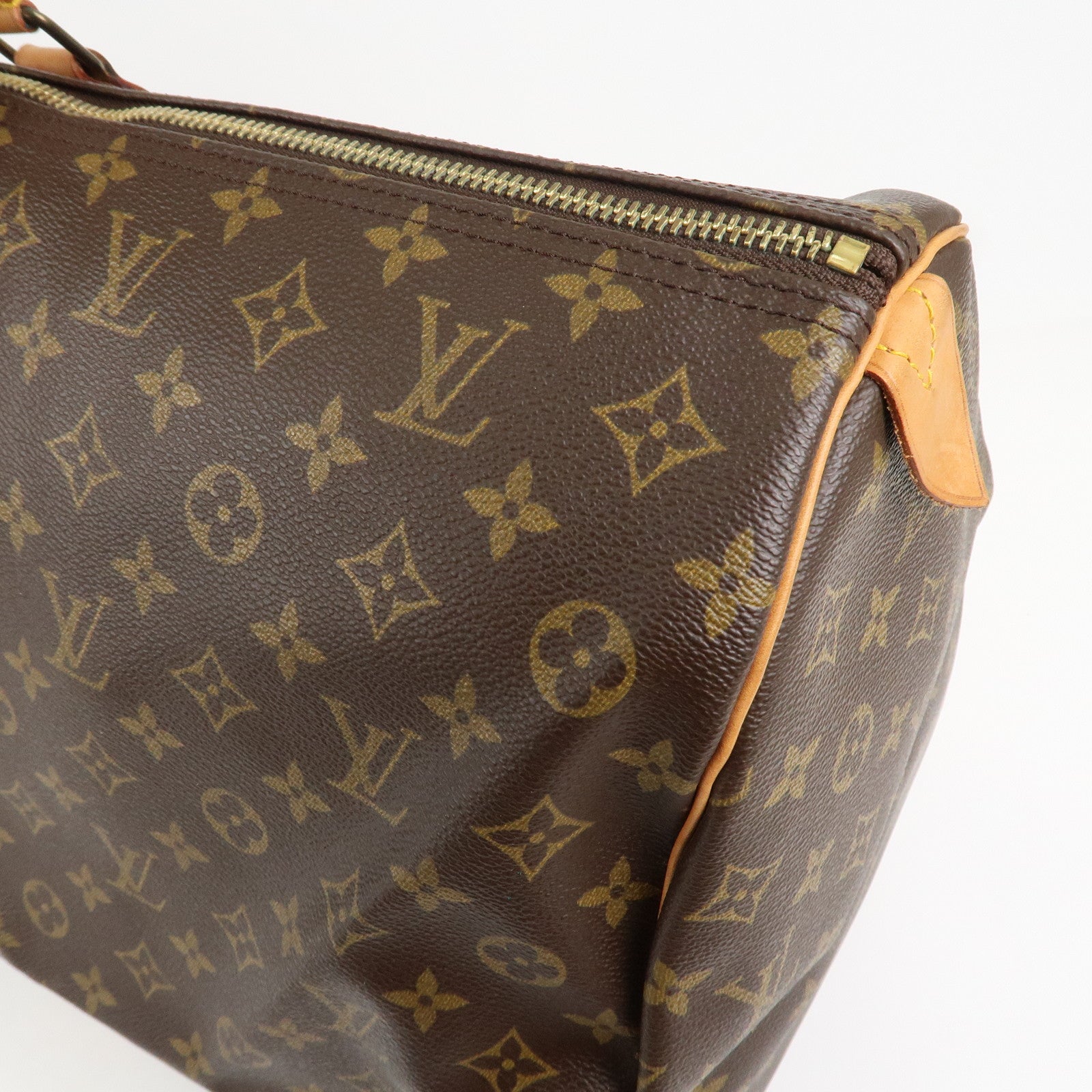 Louis Vuitton Monogram Keep All 60 Boston Bag Brown M41422