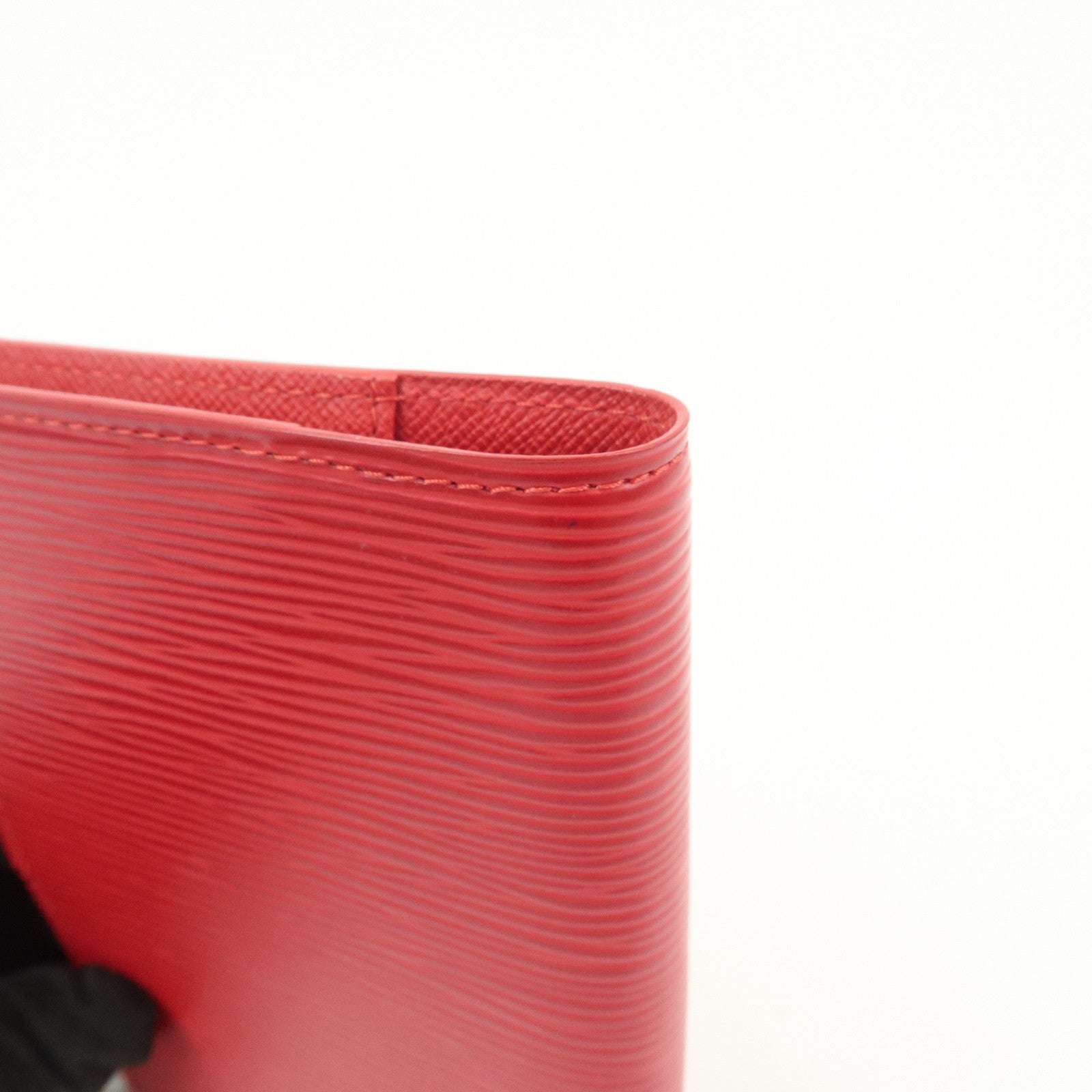 Louis Vuitton Epi Agenda PM Planner Cover Castillian Red R20057