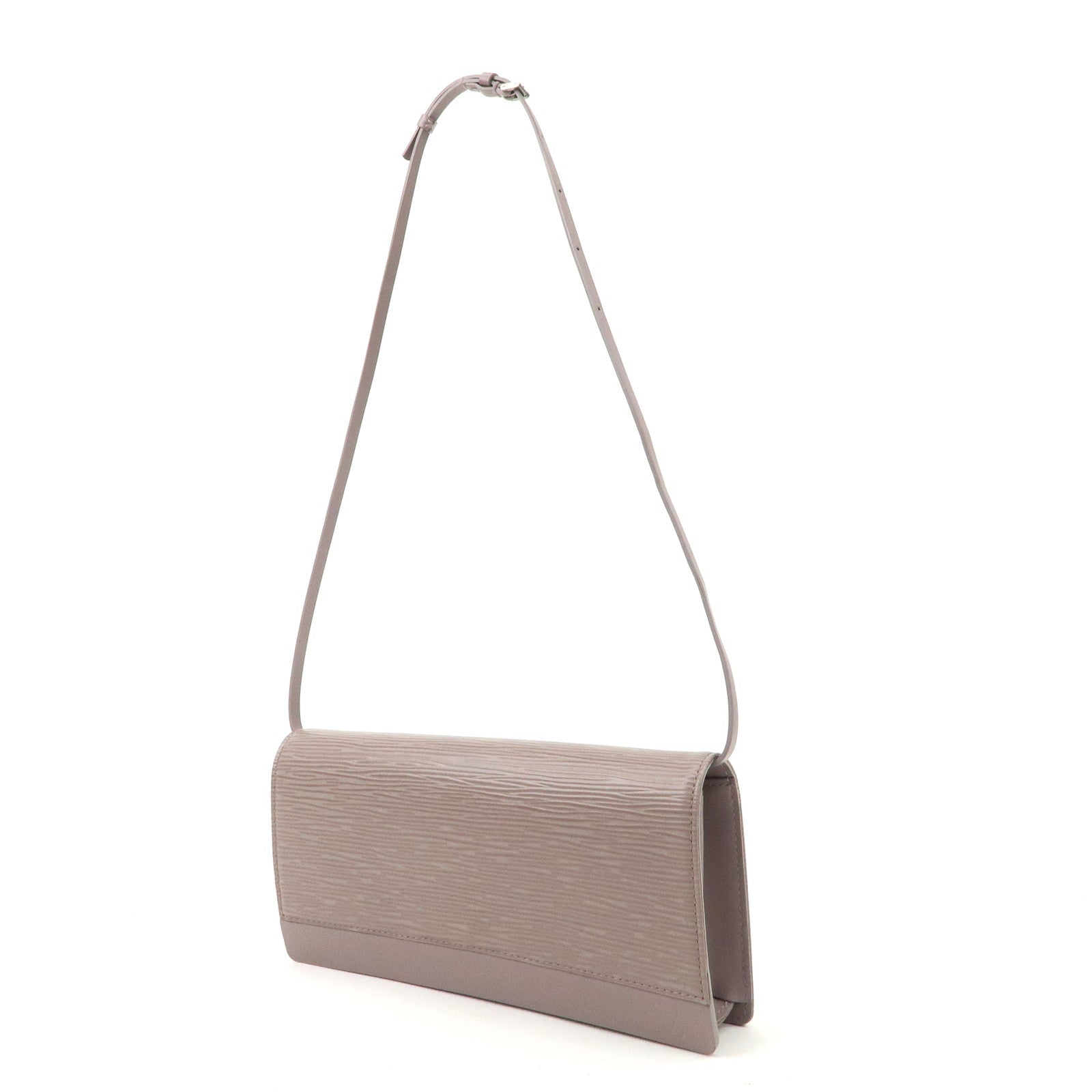 Louis Vuitton Epi Honfleur Hand Bag Shoulder Bag Lilac M5273B Used