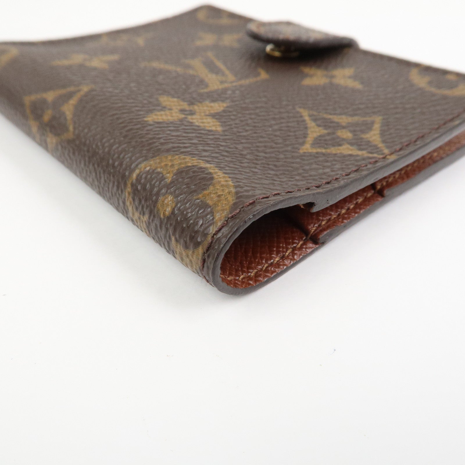Louis Vuitton Monogram Agenda Mini Planner Cover Brown R20007
