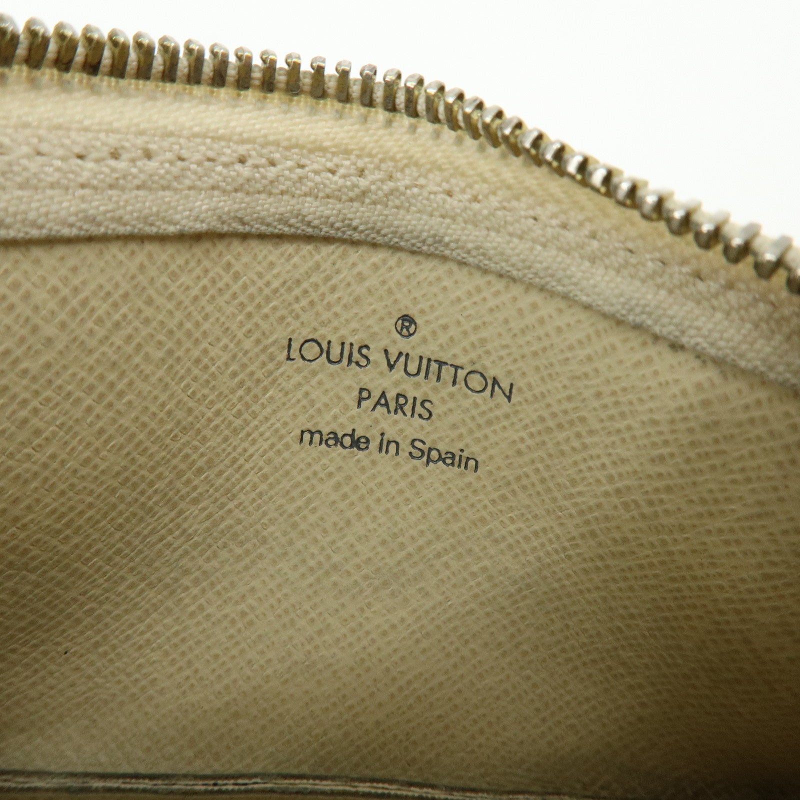 Louis Vuitton Damier Azur Pochette Cles Coin Case Key Case N62659