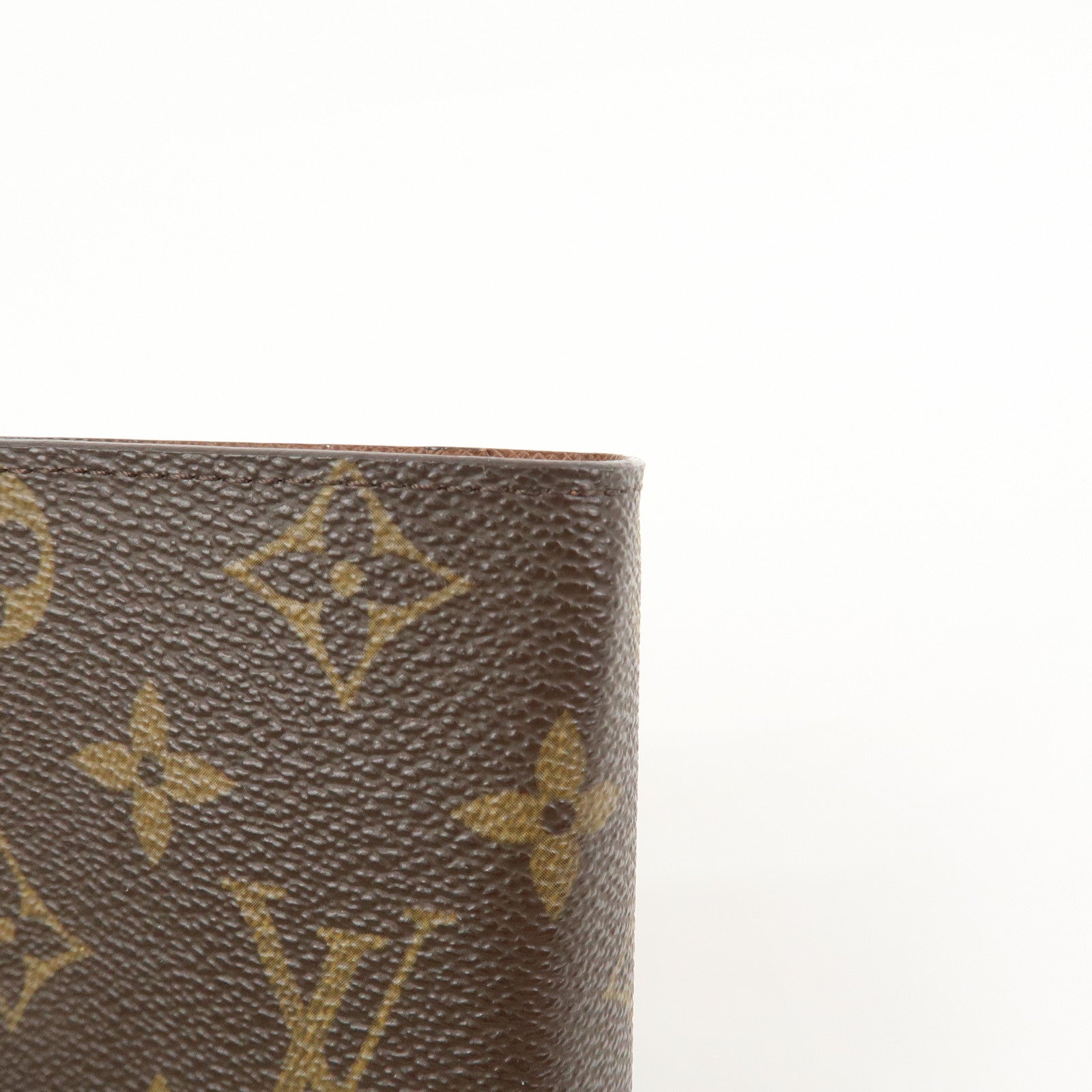 Louis Vuitton Monogram Canvas Agenda MM Planner Cover Brown R20105