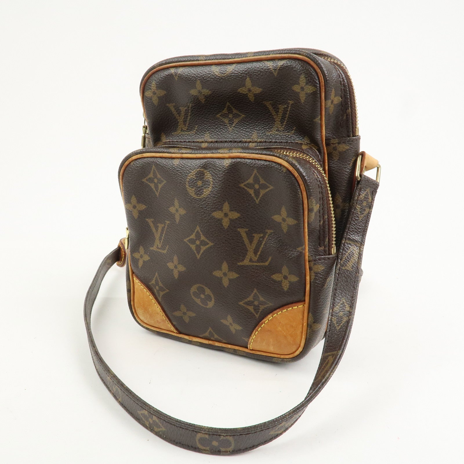 Louis Vuitton Monogram Amazone Shoulder Bag Brown M45236