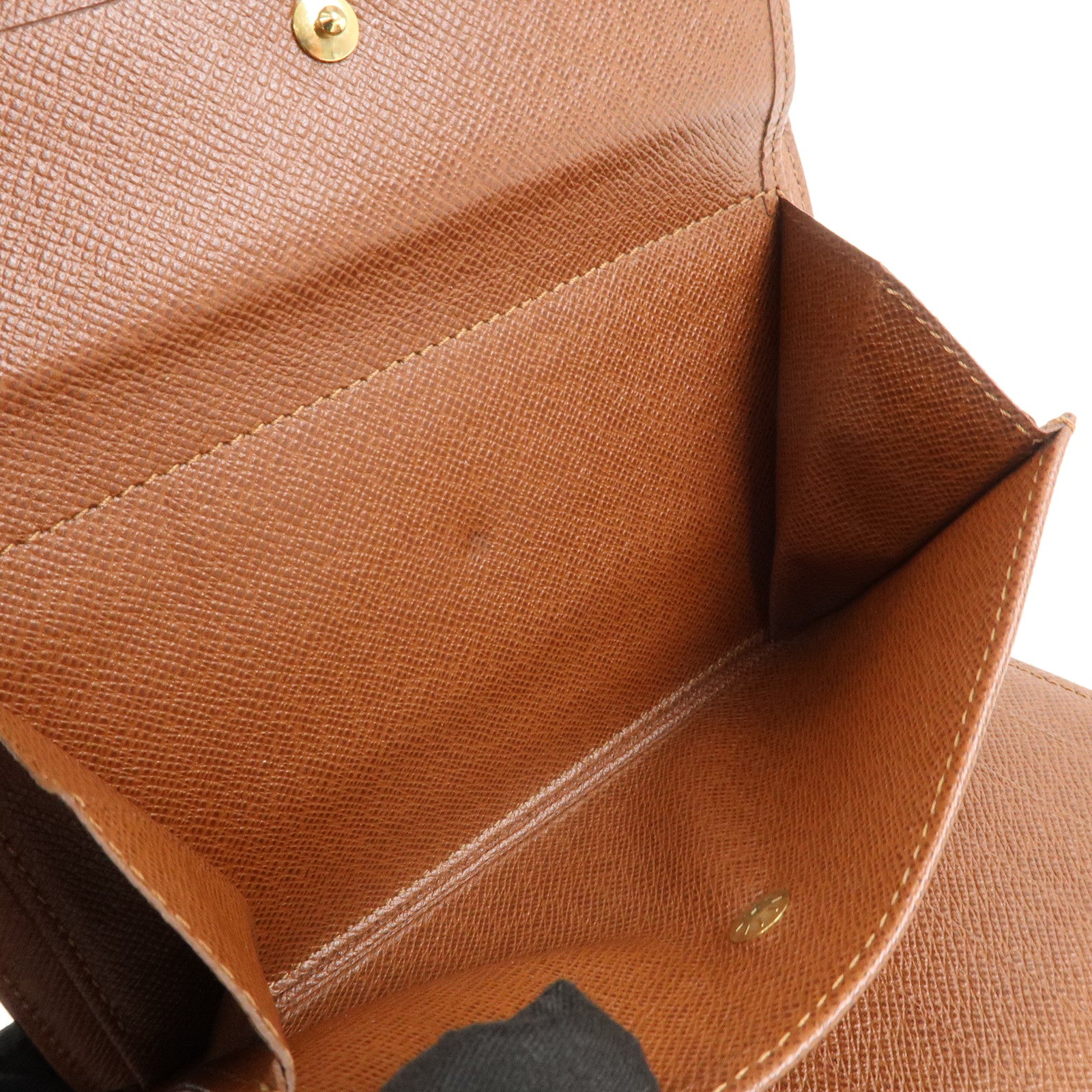 Louis Vuitton Monogram Porte Tresor Etui Papiers Wallet M61202