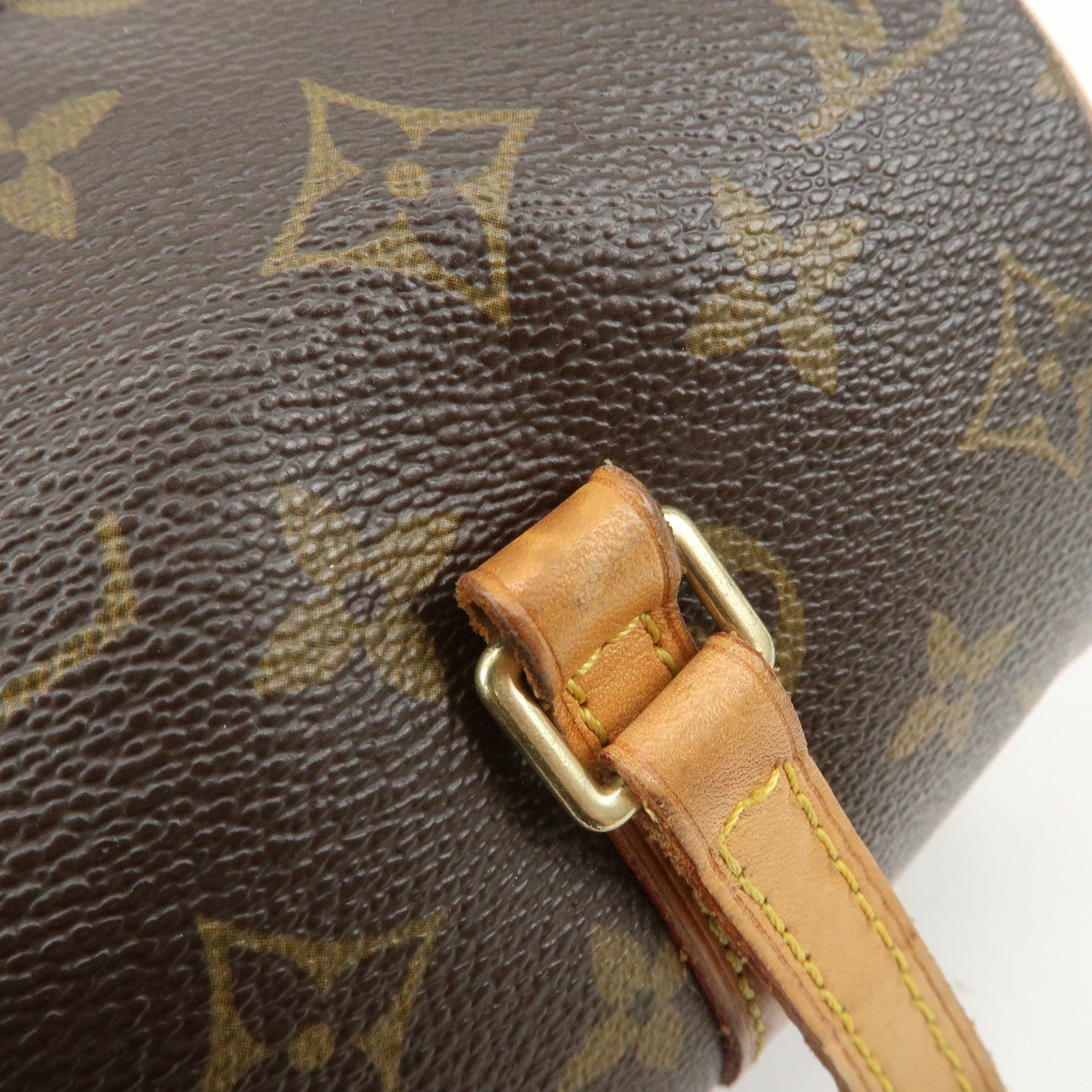 Louis Vuitton Monogram Papillon 26 Hand Bag Brown M51386