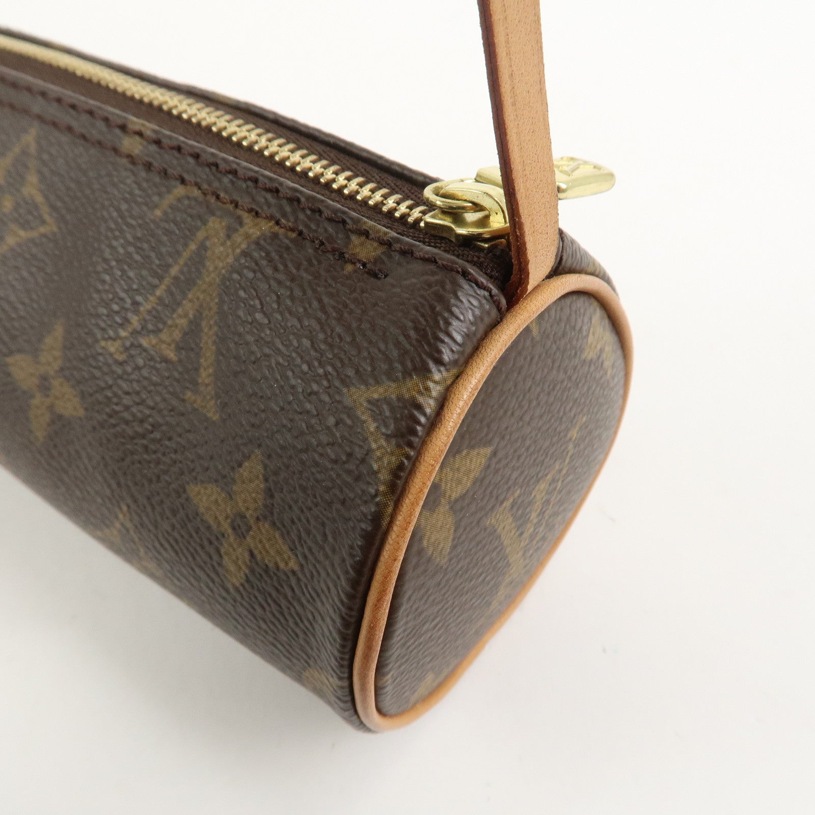 Louis Vuitton Monogram Mini Pouch for Papillon Bag Brown