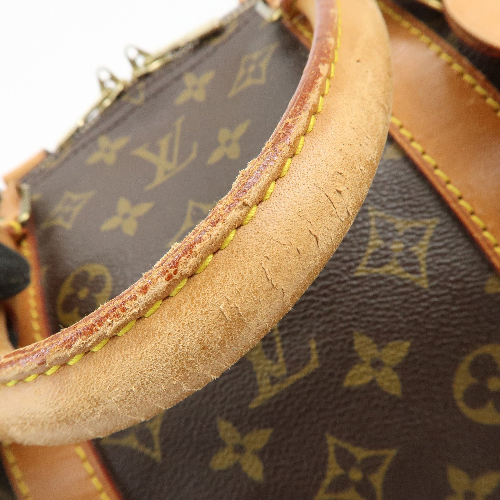 Louis Vuitton Monogram Keep All Bandouliere 55 Boston Bag M41414