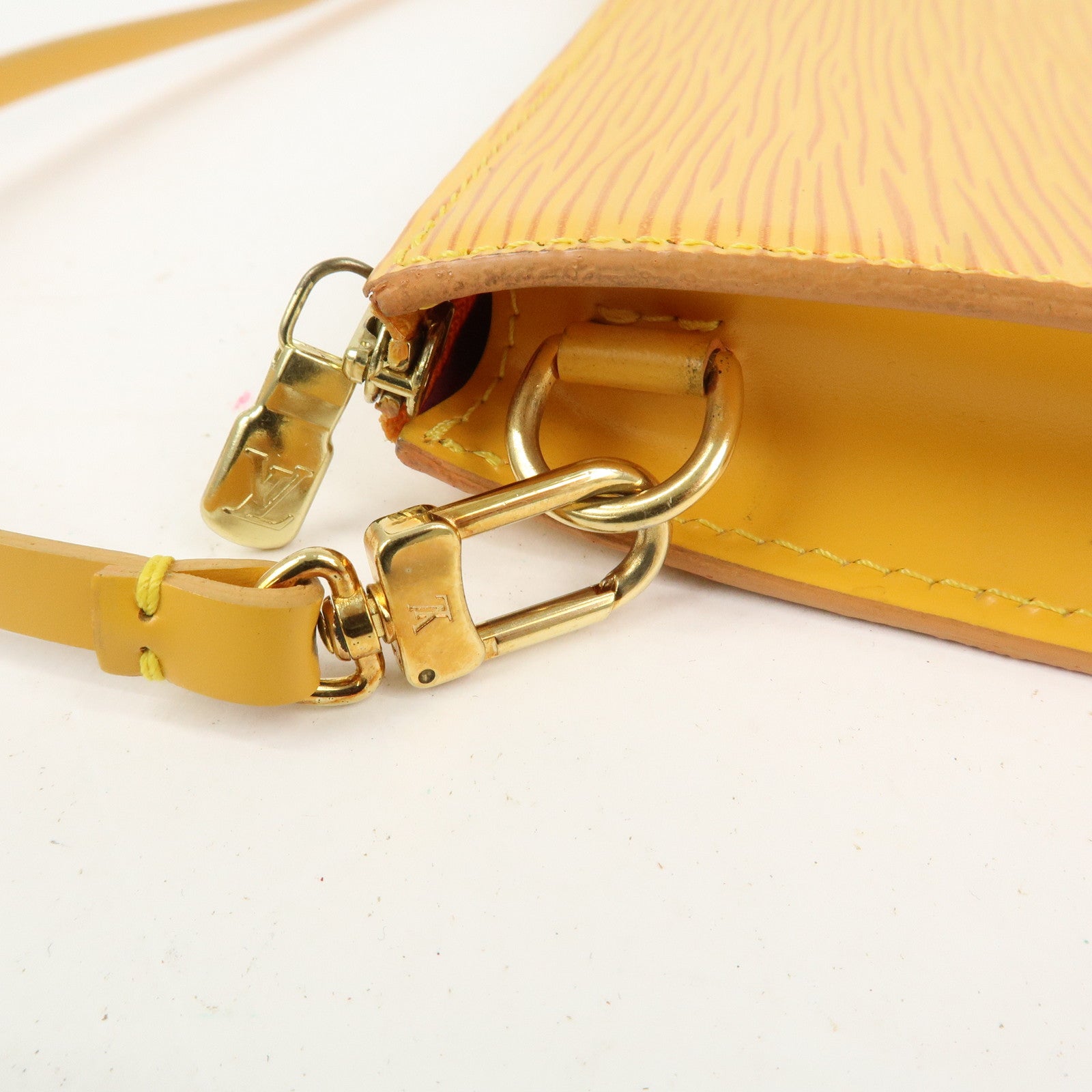 Louis Vuitton Epi Pochette Accessoires Pouch Tassili Yellow M52959