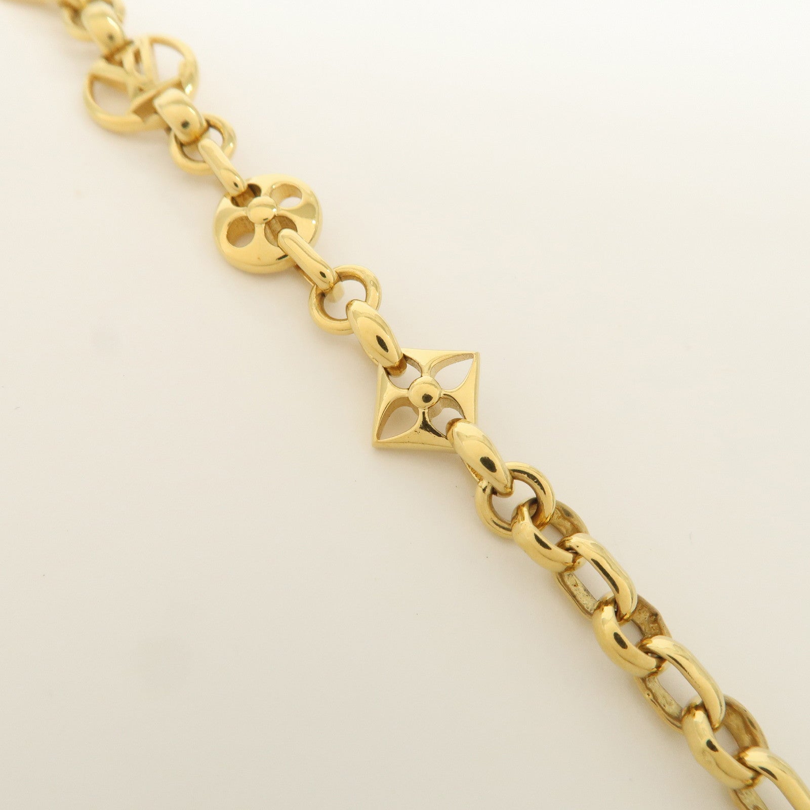 Louis Vuitton Monogram Crazy In Rock Bracelet Gold M00376