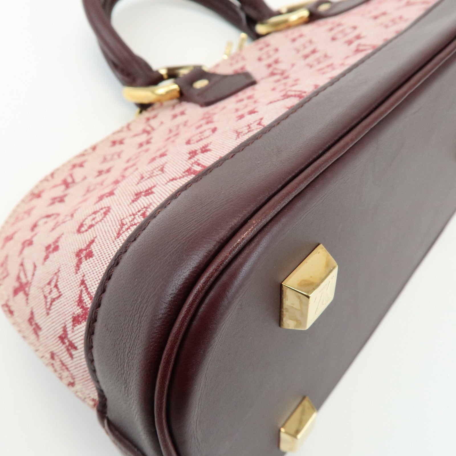 Louis Vuitton Monogram Mini Armaron Hand Bag Cerise M92207