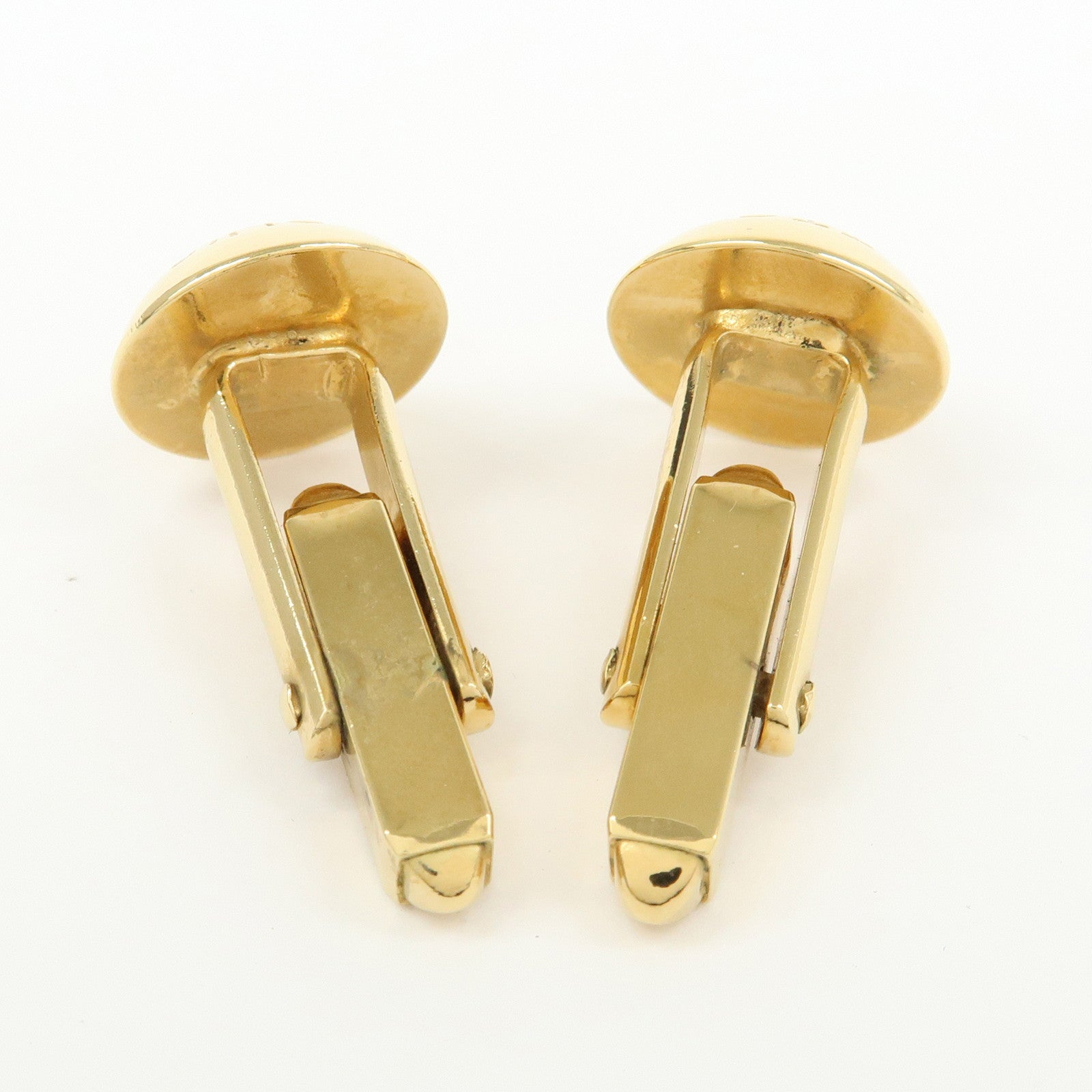 Louis Vuitton Taiga Boutons de Manchette Clous Cufflinks M30984