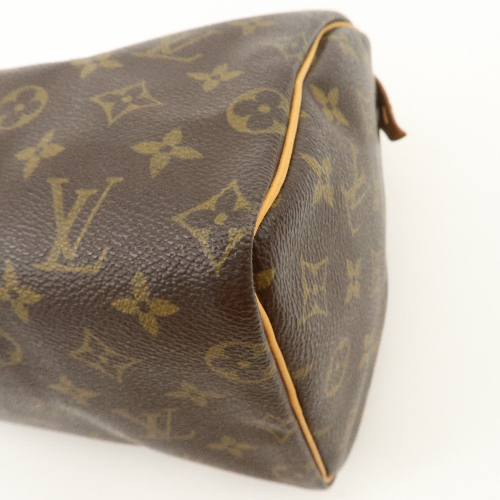 Louis Vuitton Monogram Speedy 25 Boston Bag Hand Bag Brown M41528