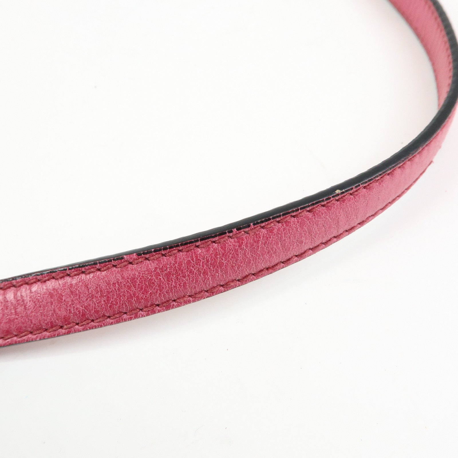 MIU MIU Vitello Lux 2Way Ribbon Motif Bag Hand Bag Pink RN0955
