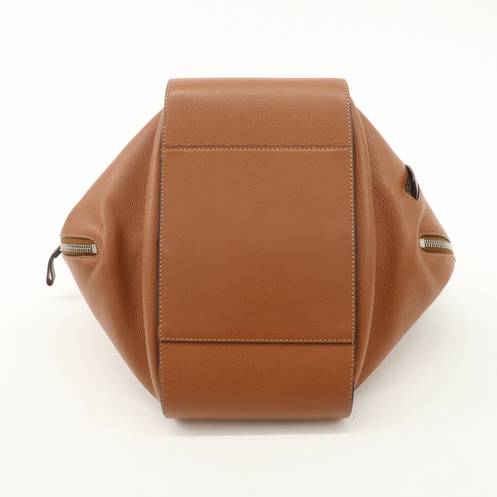 LOEWE Leather Hammock Small 2Way Bag Shoulder Bag Tan Used