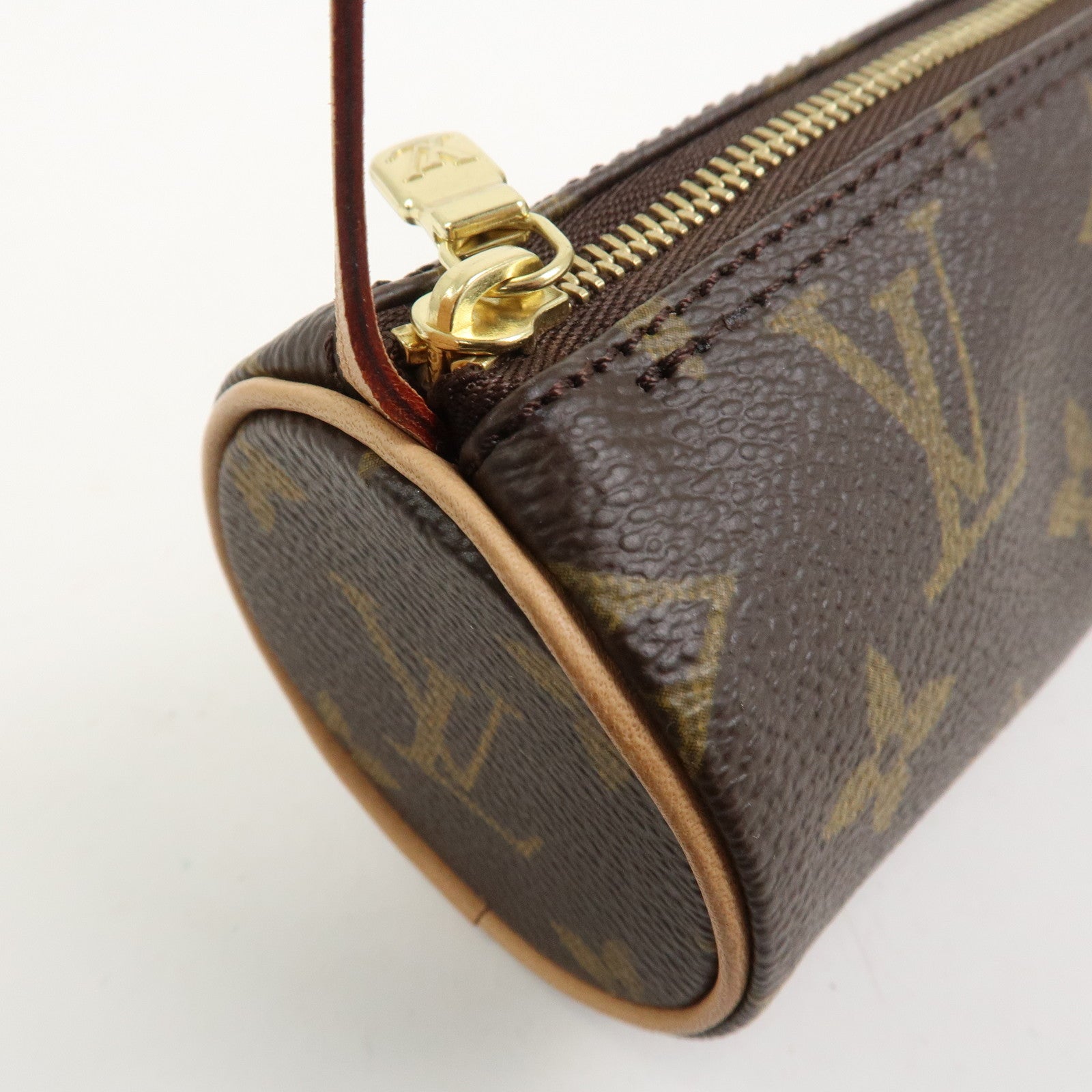 Louis Vuitton Monogram Mini Pouch for Papillon Bag Brown