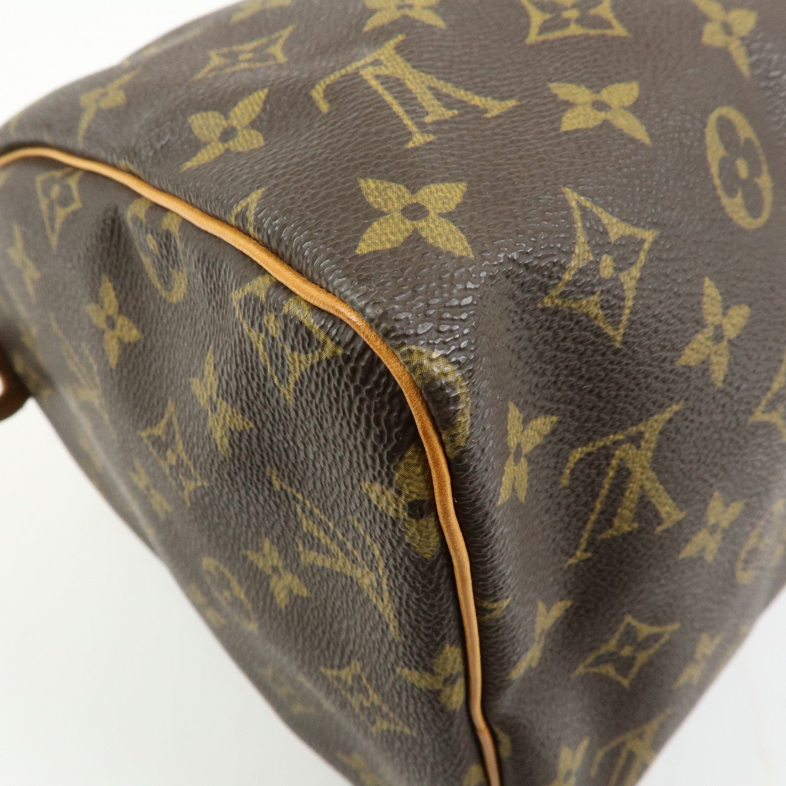 Louis Vuitton Monogram Speedy 30 Boston Bag Hand Bag Brown M41526