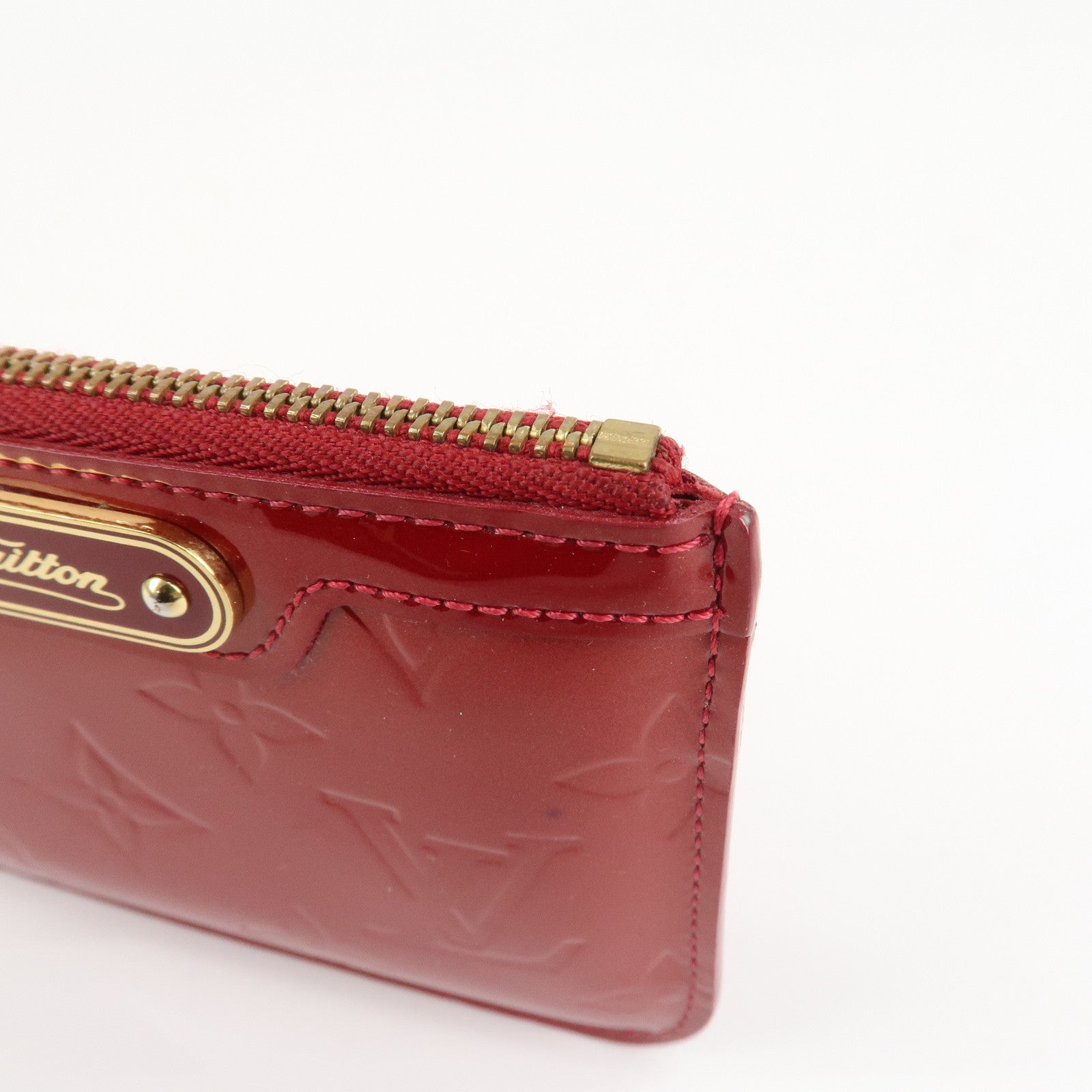 Louis Vuitton Monogram Vernis Pochette Cles NM Coin Case M93559 Used