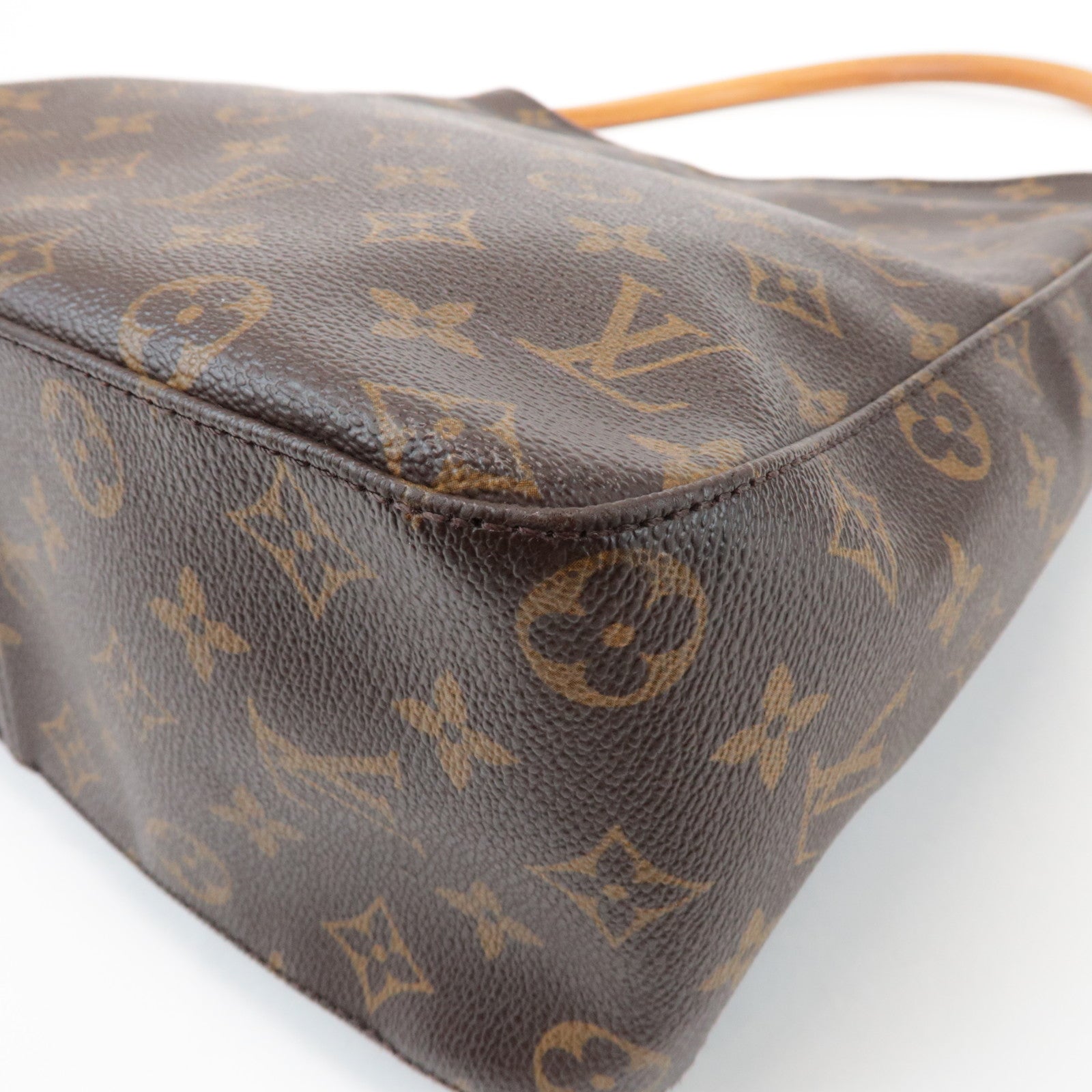 Louis Vuitton Monogram Looping GM Shoulder Bag Brown M51145
