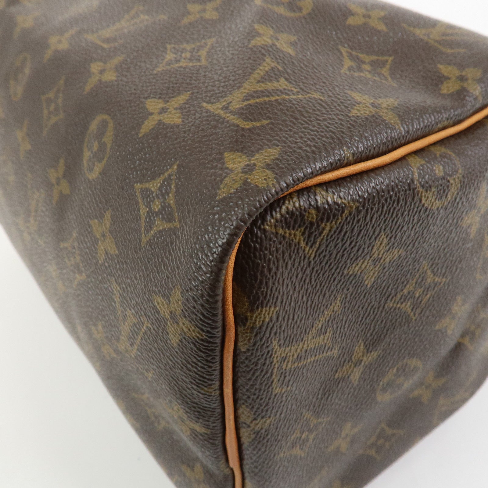 Louis Vuitton Monogram Speedy 30 Boston Bag Hand Bag Brown M41526