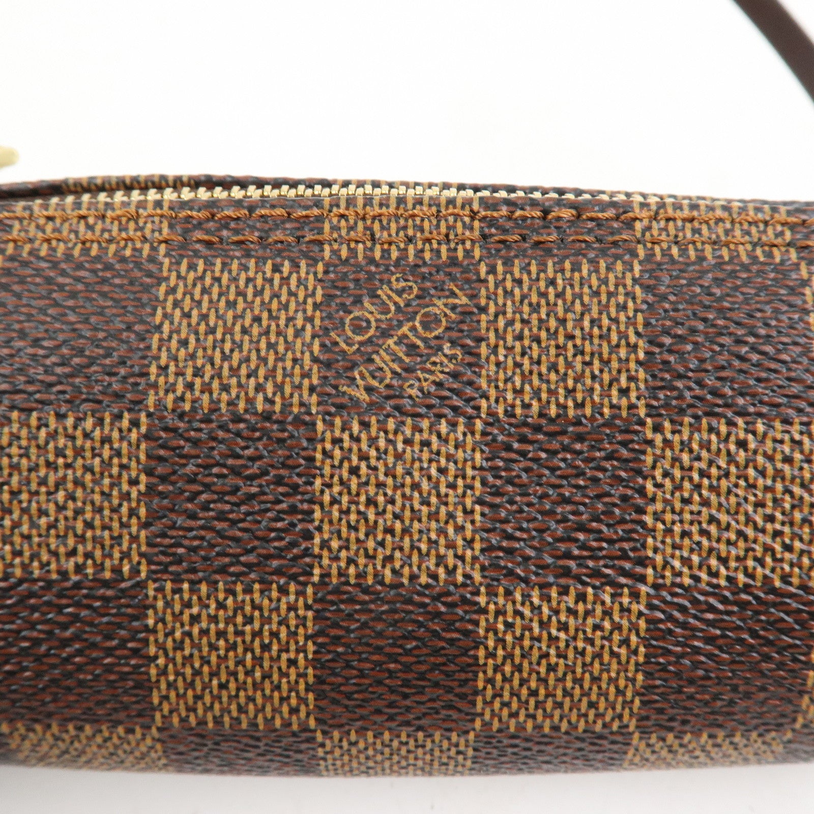 Louis Vuitton Damier Mini Pouch for Papillon Bag Damier Ebene