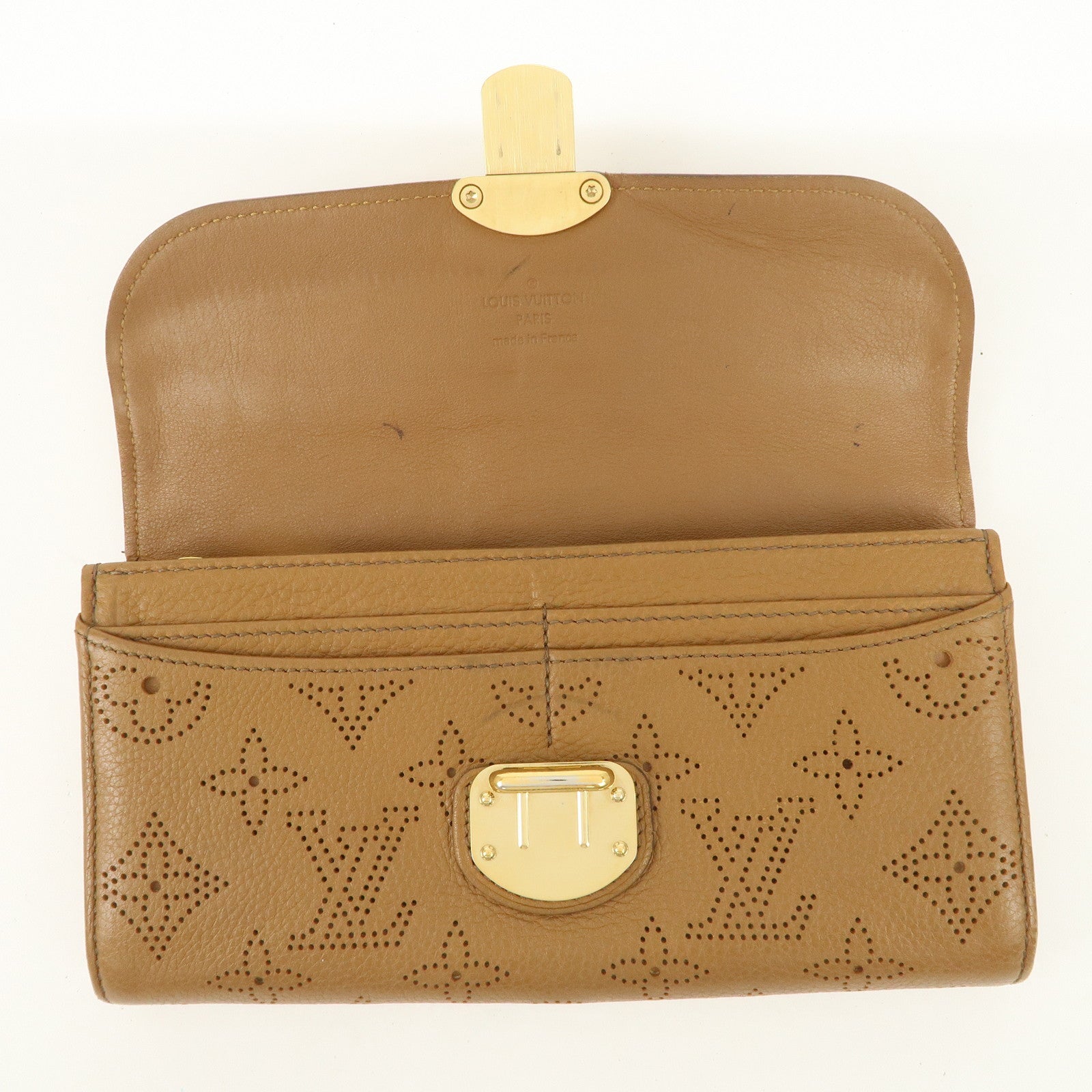 Louis Vuitton Monogram Mahina Portefeuille Iris Wallet M58140