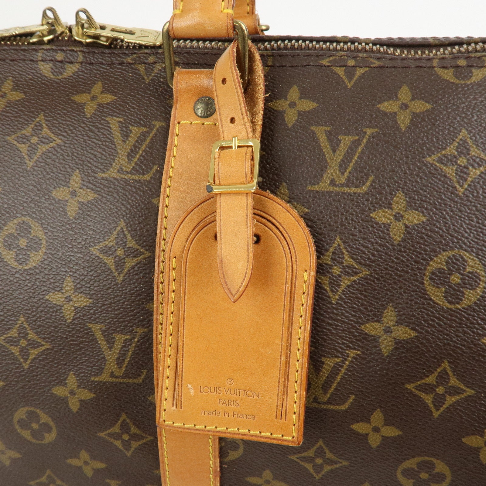 Louis Vuitton Monogram Keep All 50 Bandouliere Boston Bag M41416