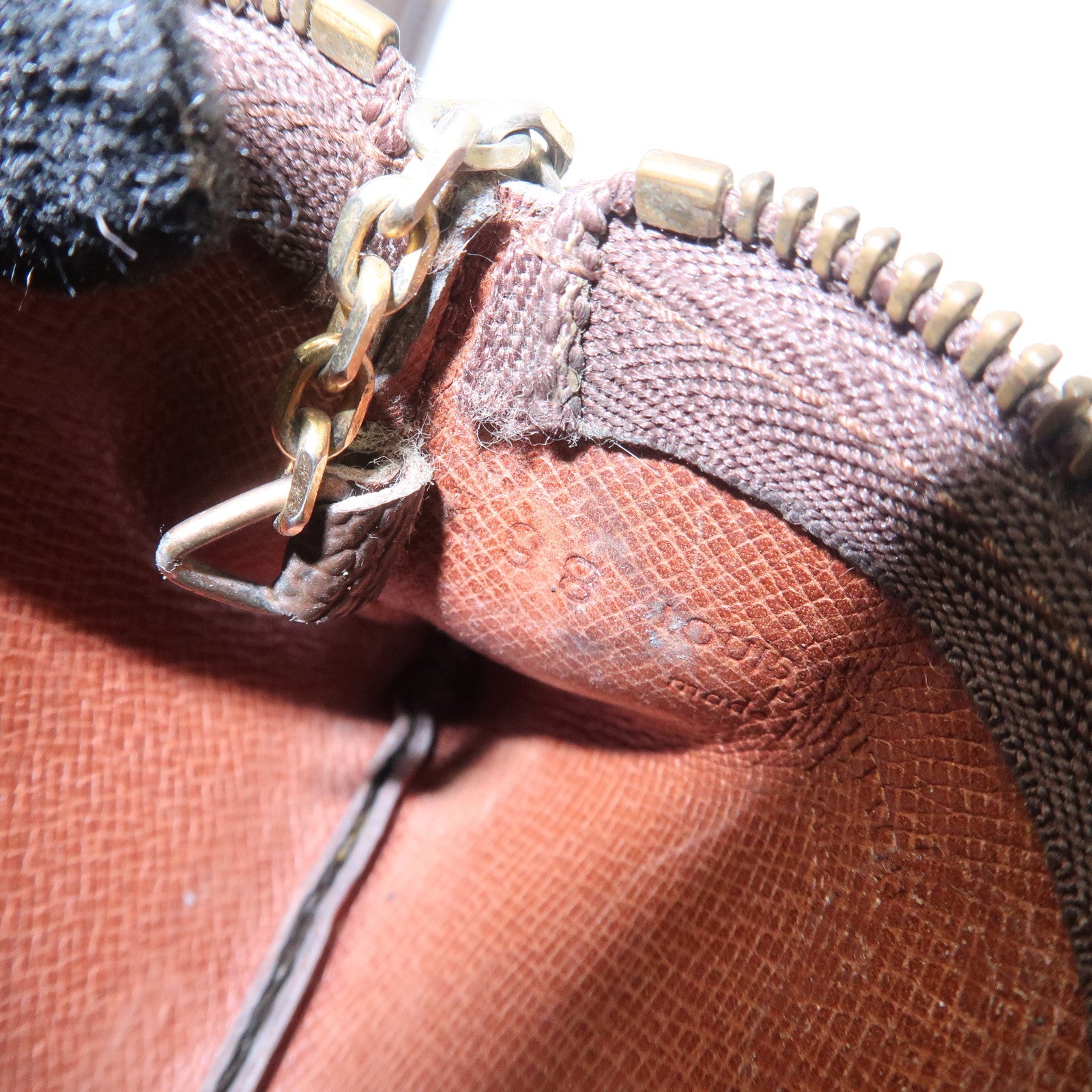 Louis Vuitton Monogram Set of 2 Canvas Coin Case Brown M62650 Used