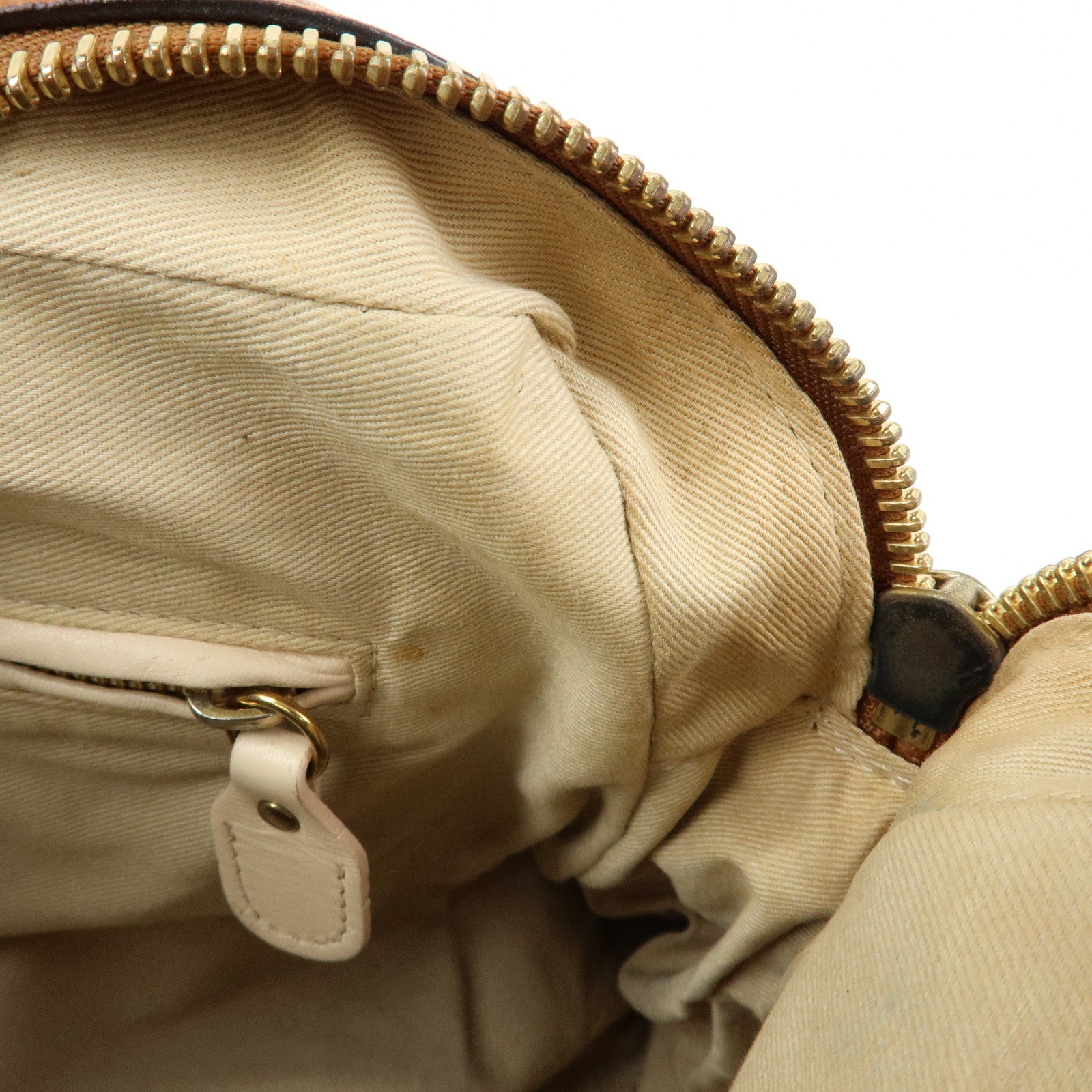 Chloe Paraty Leather 2Way Bag Shoulder Bag Hand Bag Brown