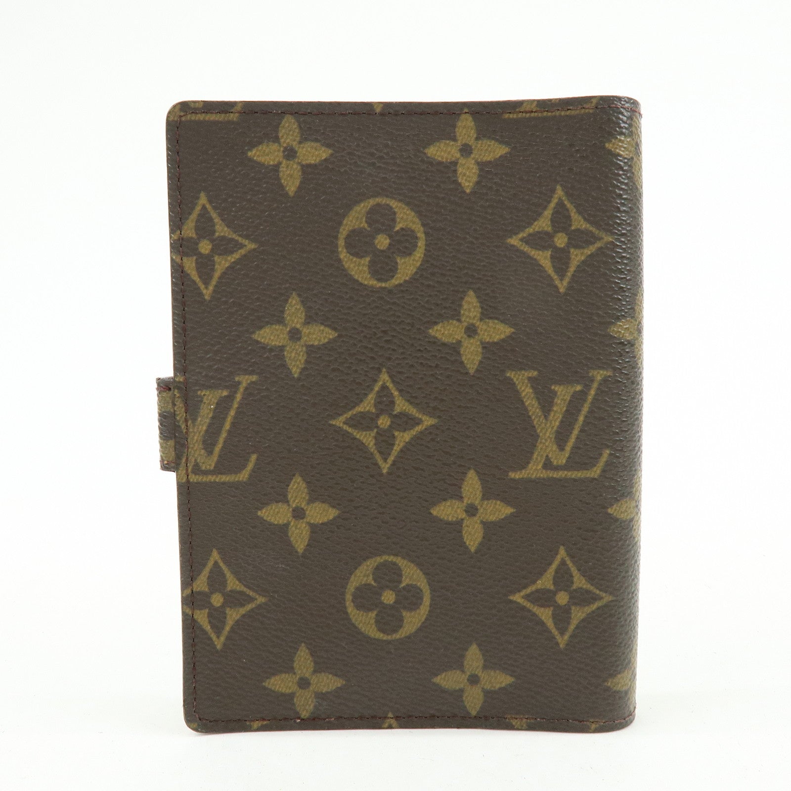 Louis Vuitton Monogram Agenda PM Planner Cover Brown R20005