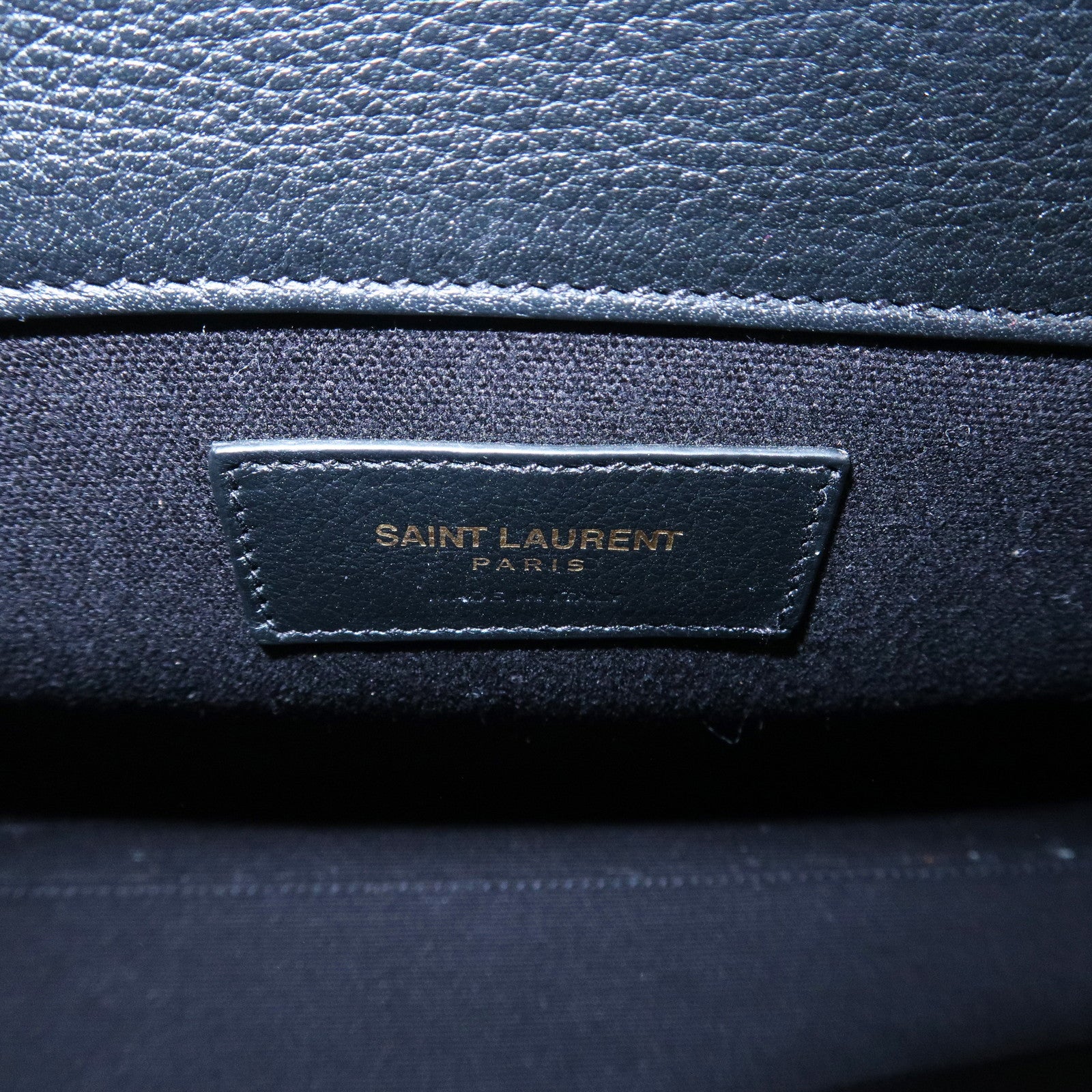 SAINT LAURENT PARIS Leather Muse Toe 2Way Bag Hand Bag 368229