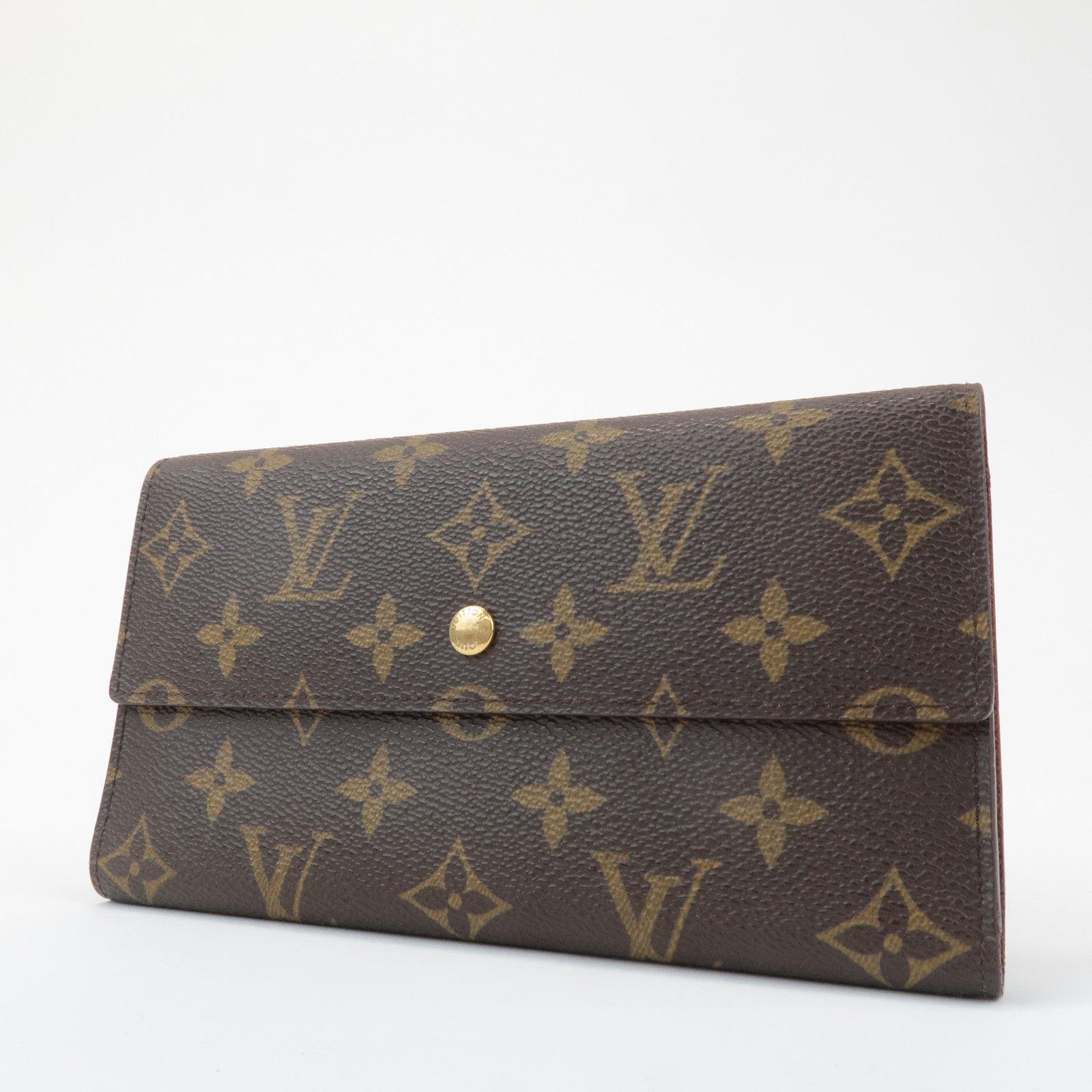 Louis Vuitton Monogram Porte Tresor International Wallet M61215