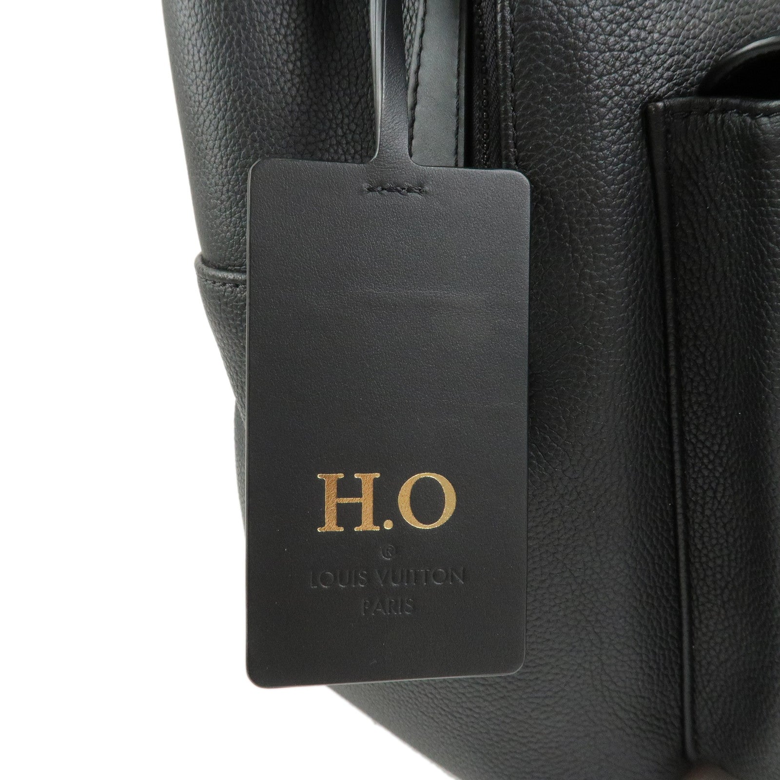 Louis Vuitton Aerogram Leather Takeoff Backpack Noir M57079