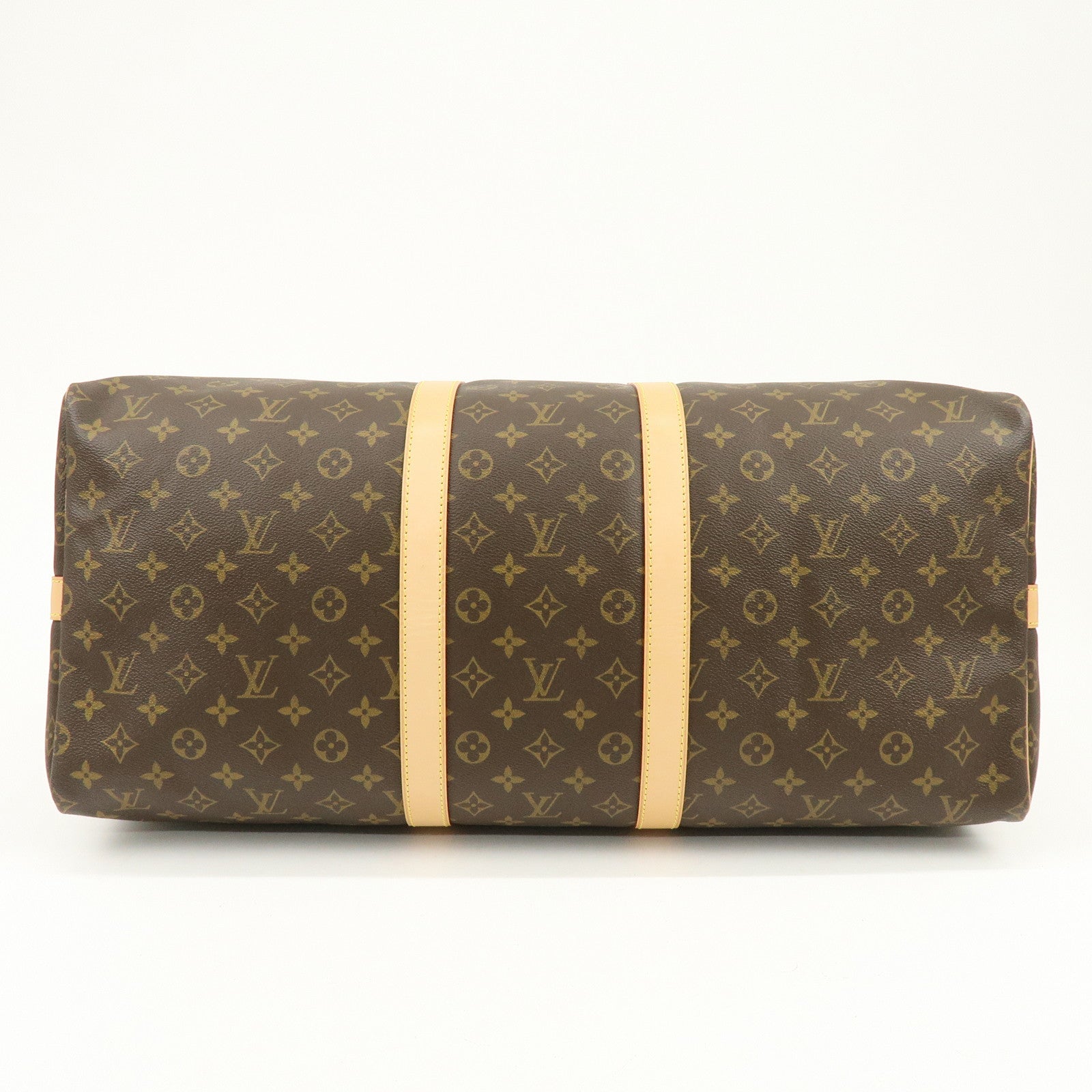 Louis Vuitton Monogram Keep All Bandouliere 55 Boston Bag M41414