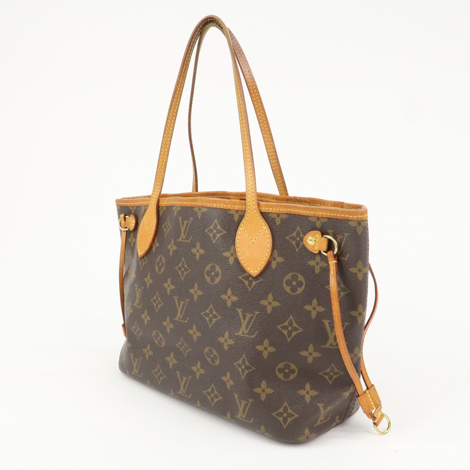Louis Vuitton Monogram Neverfull PM Tote Bag Hand Bag M40155
