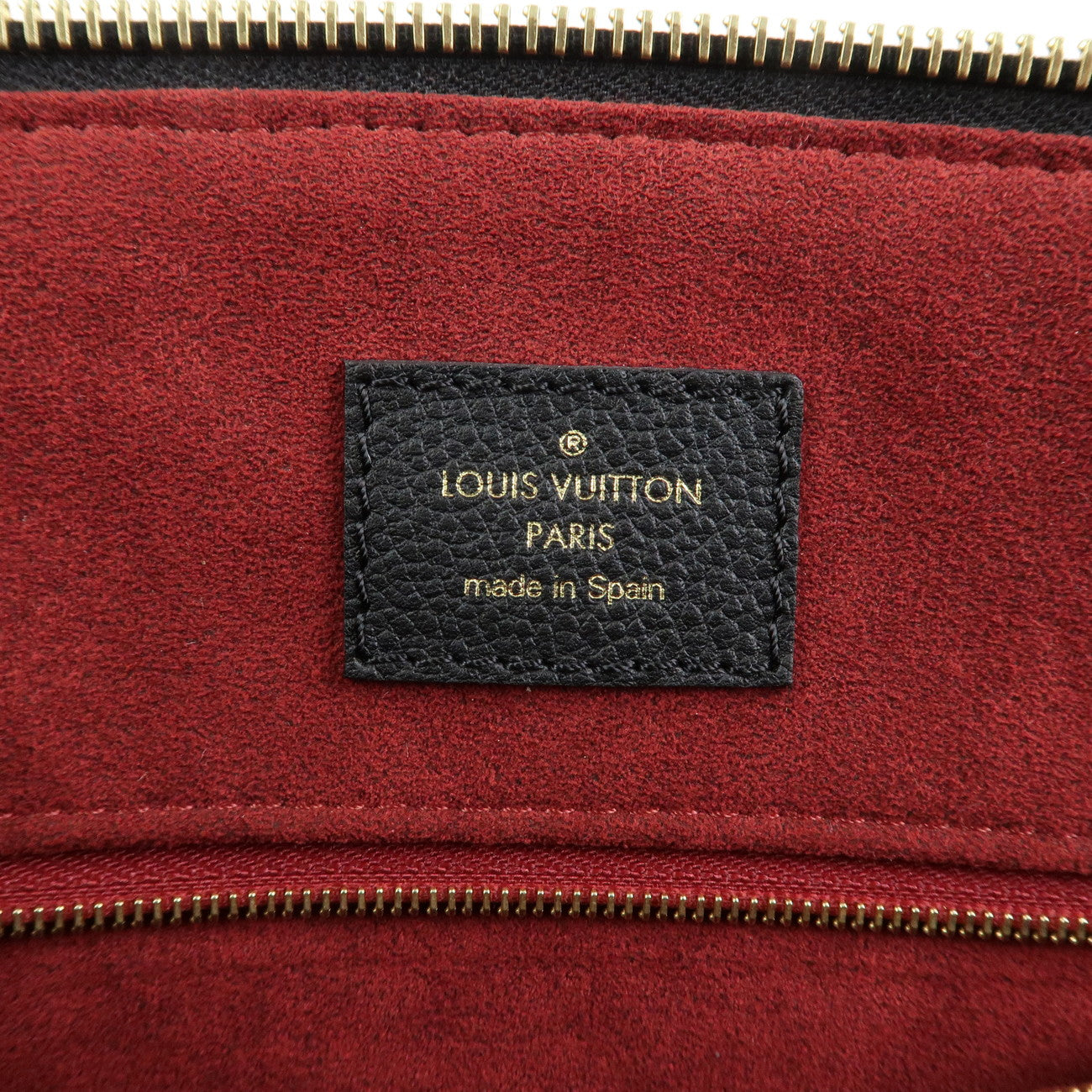 Louis Vuitton Monogram Empreinte Grand Palais MM Noir M45811