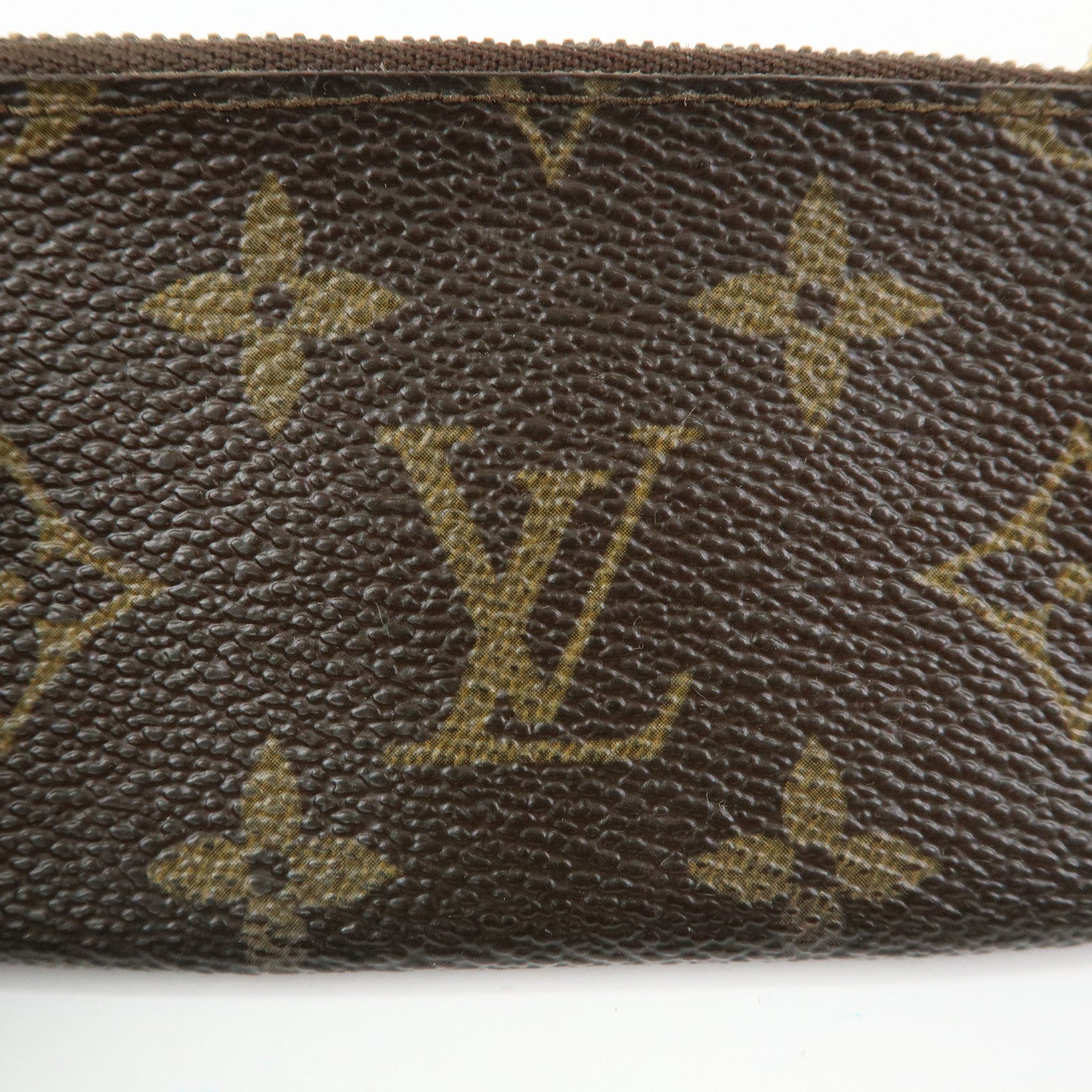 Louis Vuitton Monogram Pochette Cles Coin Case Key Case M62650