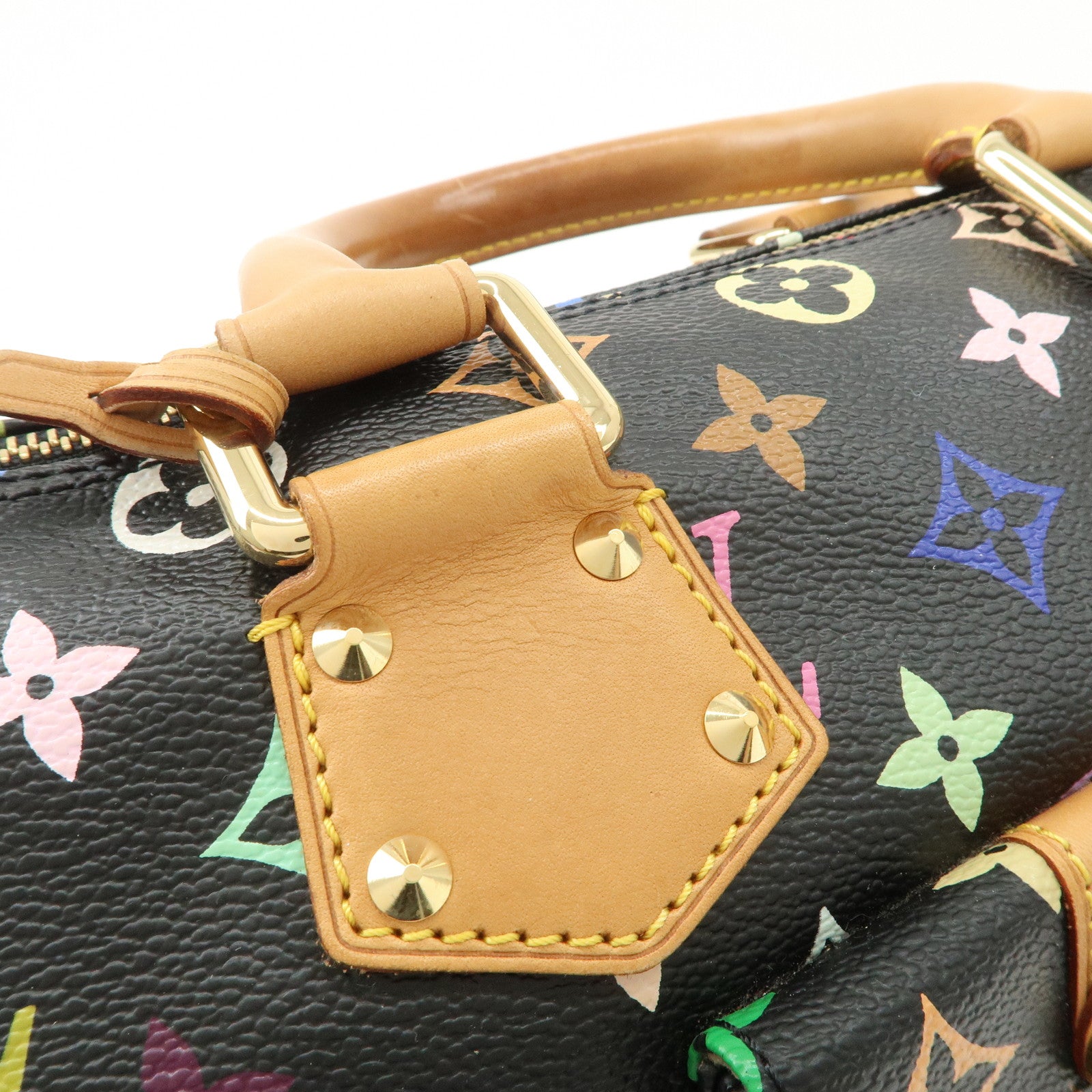 Louis Vuitton Monogram Multicolor Speedy 30 Hand Bag M92642 Used