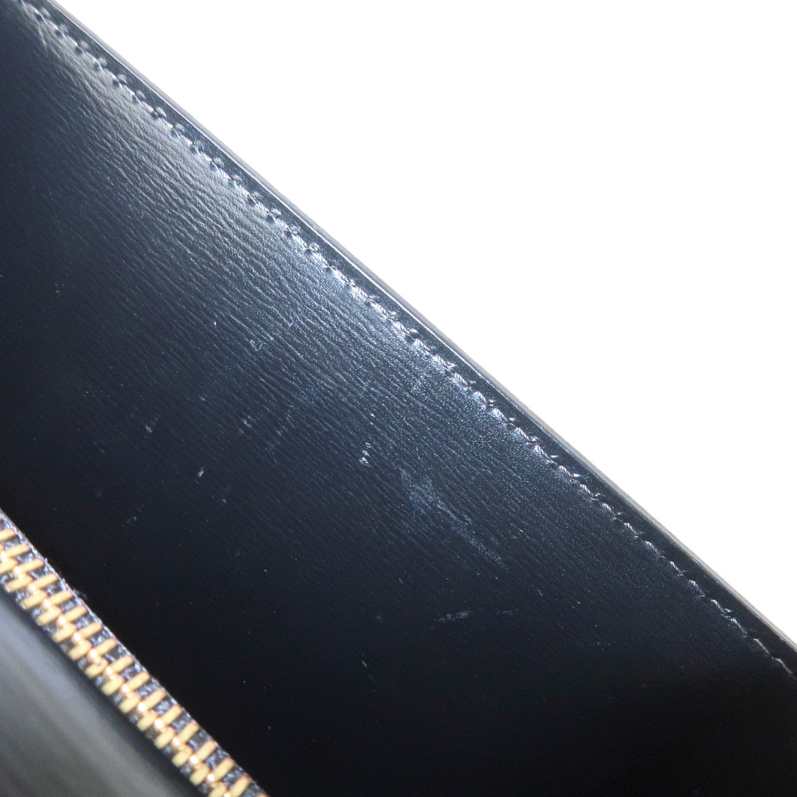 Louis Vuitton Epi Leather Malesherbes Hand Bag Noir M52372