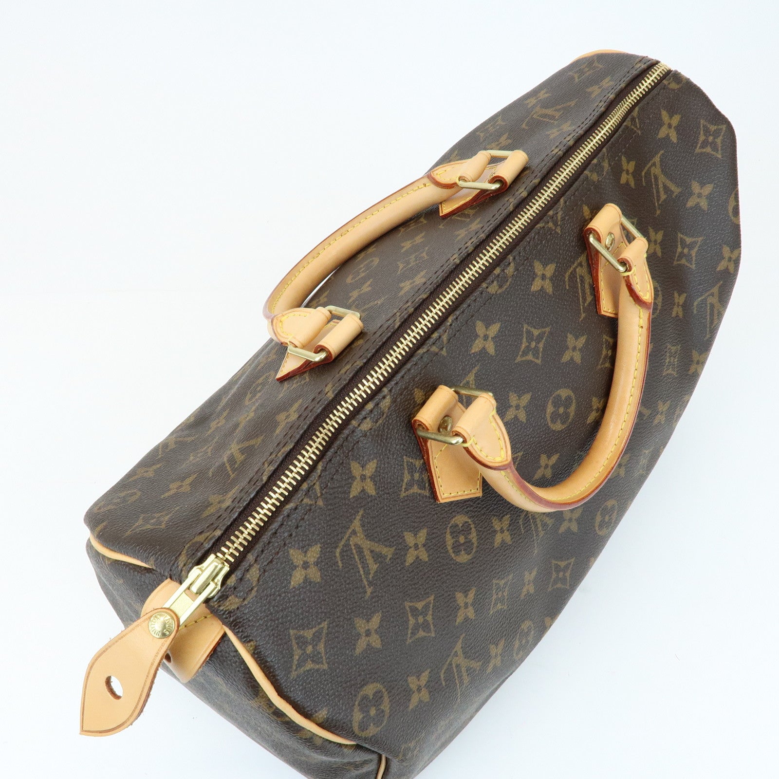 Louis Vuitton Monogram Speedy 35 Boston Bag Hand Bag M41524