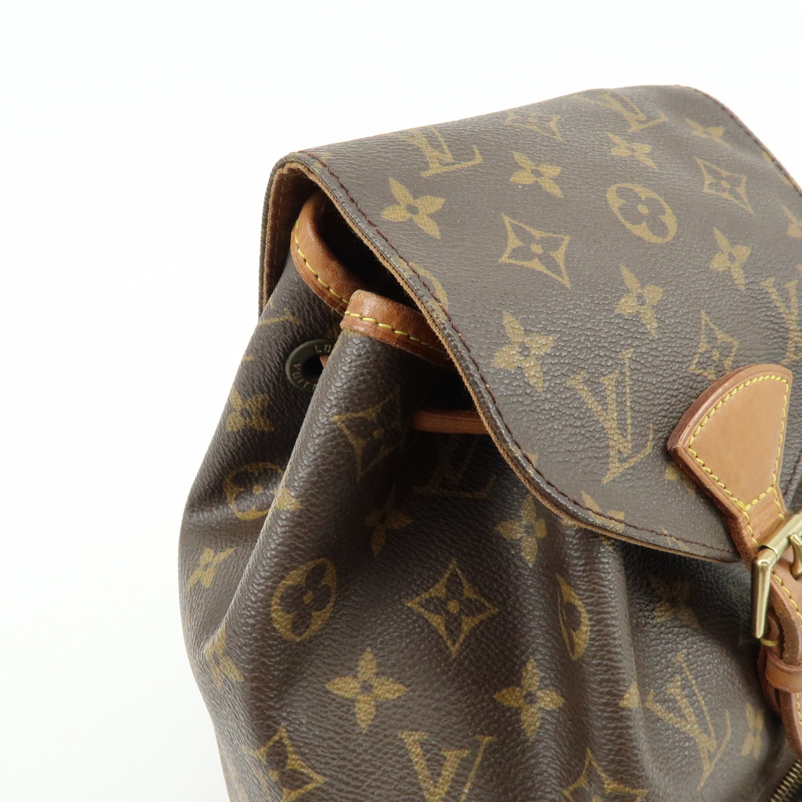 Louis Vuitton Monogram Montsouris MM Backpack Brown M51136