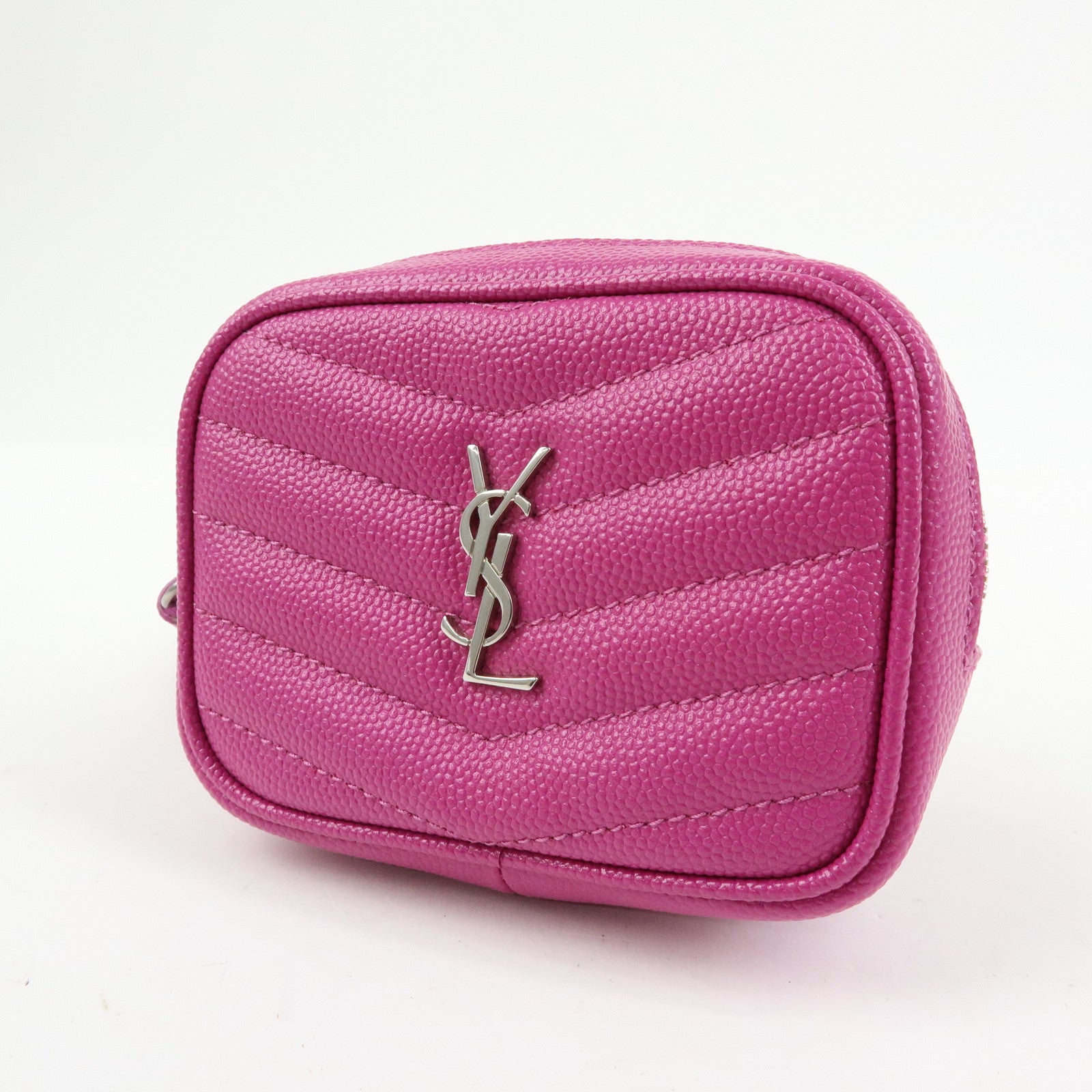SAINT LAURENT PARIS Cassandra Leather Baby Lou Camera Bag 635088