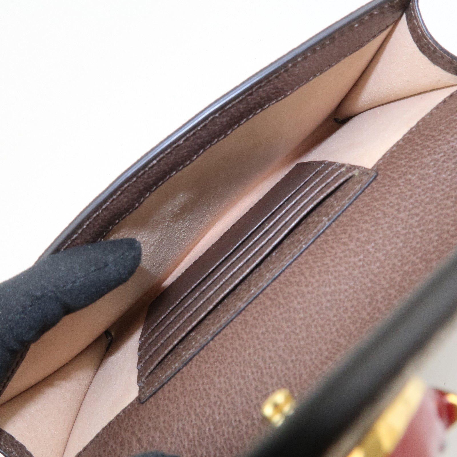 GUCCI GG Supreme GG Marmont Hand Bag Shoulder Bag Beige 726249